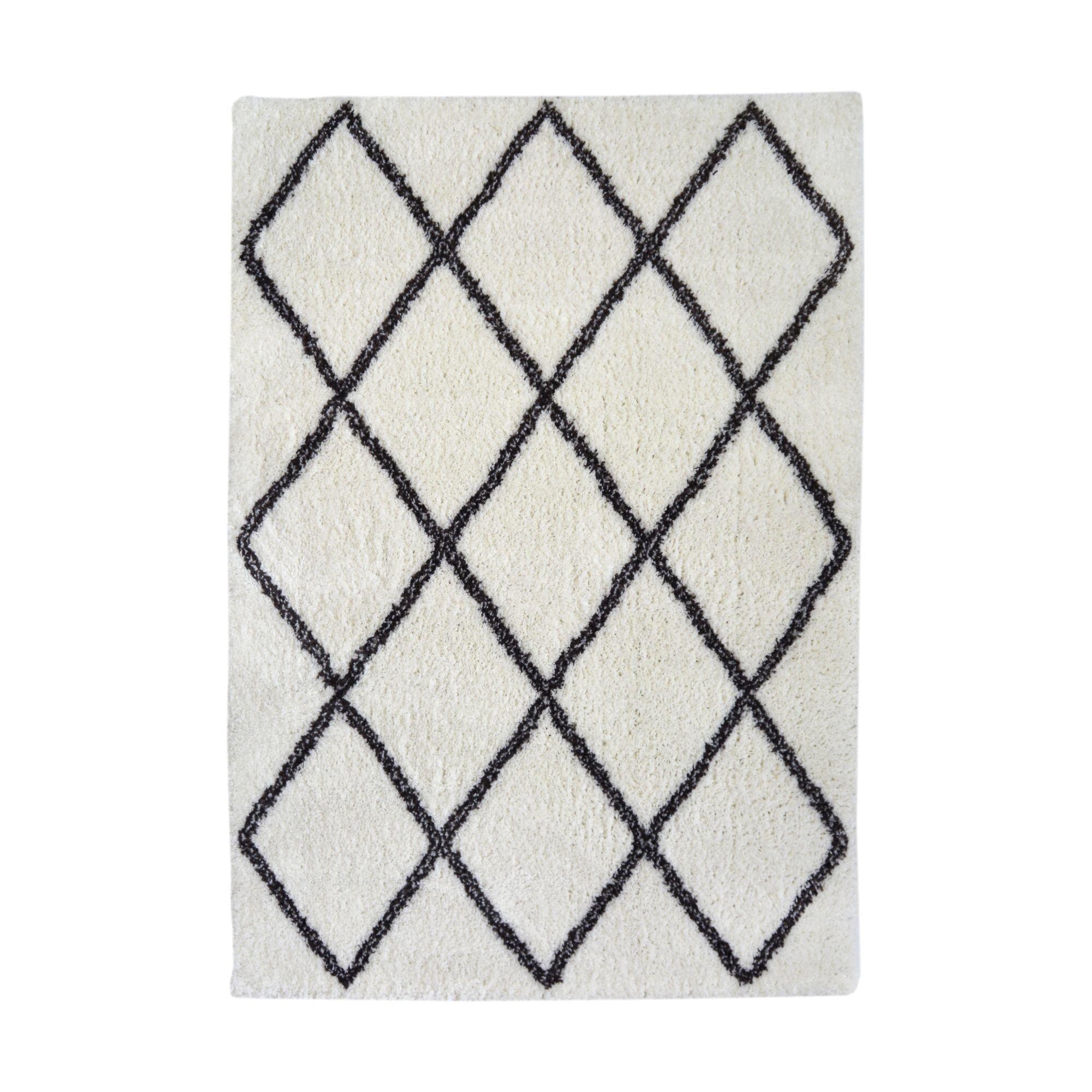 White - Homemaker - Croston Shaggy Rug - 5
