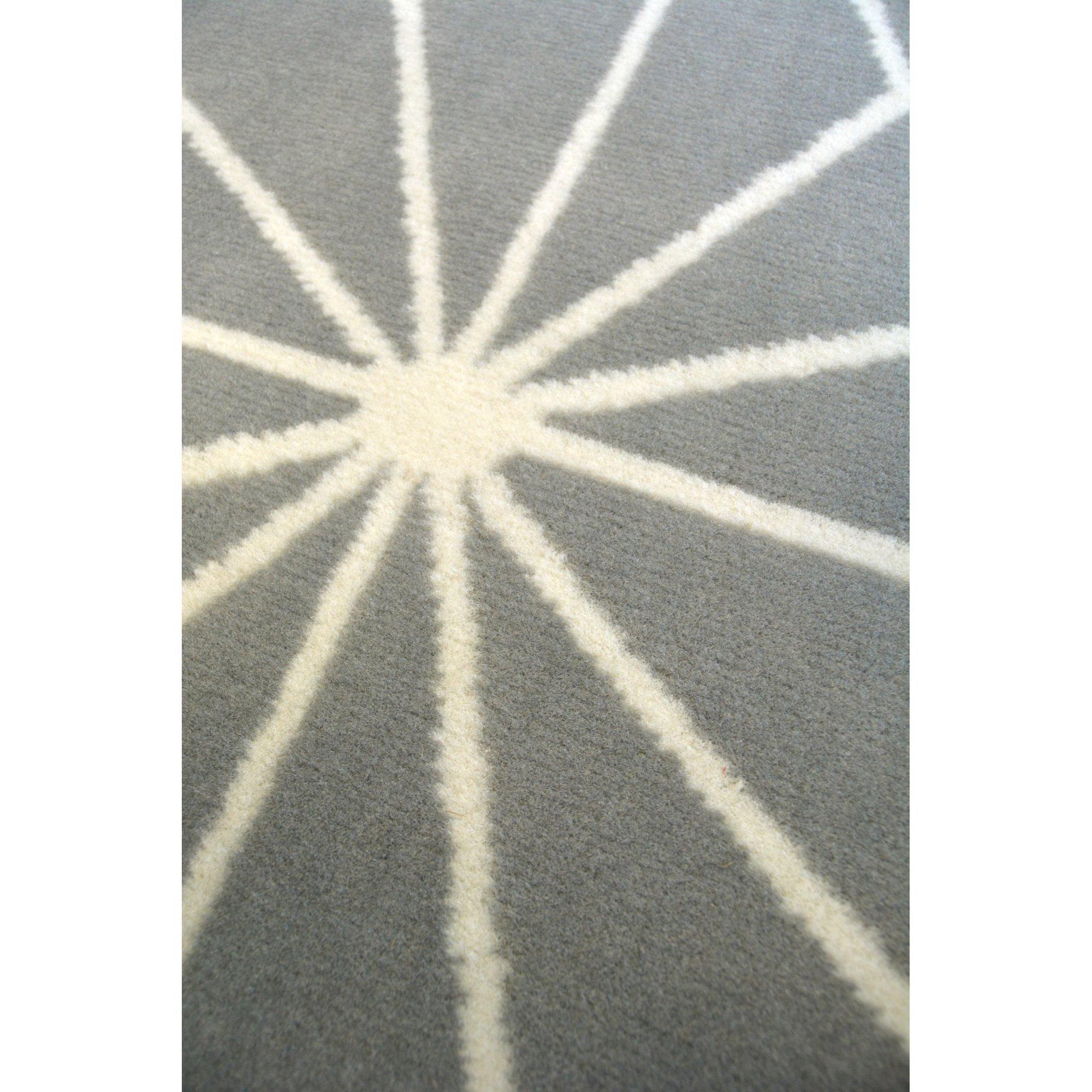 Grey - Homemaker - Maestro Star Rug Grey - 4