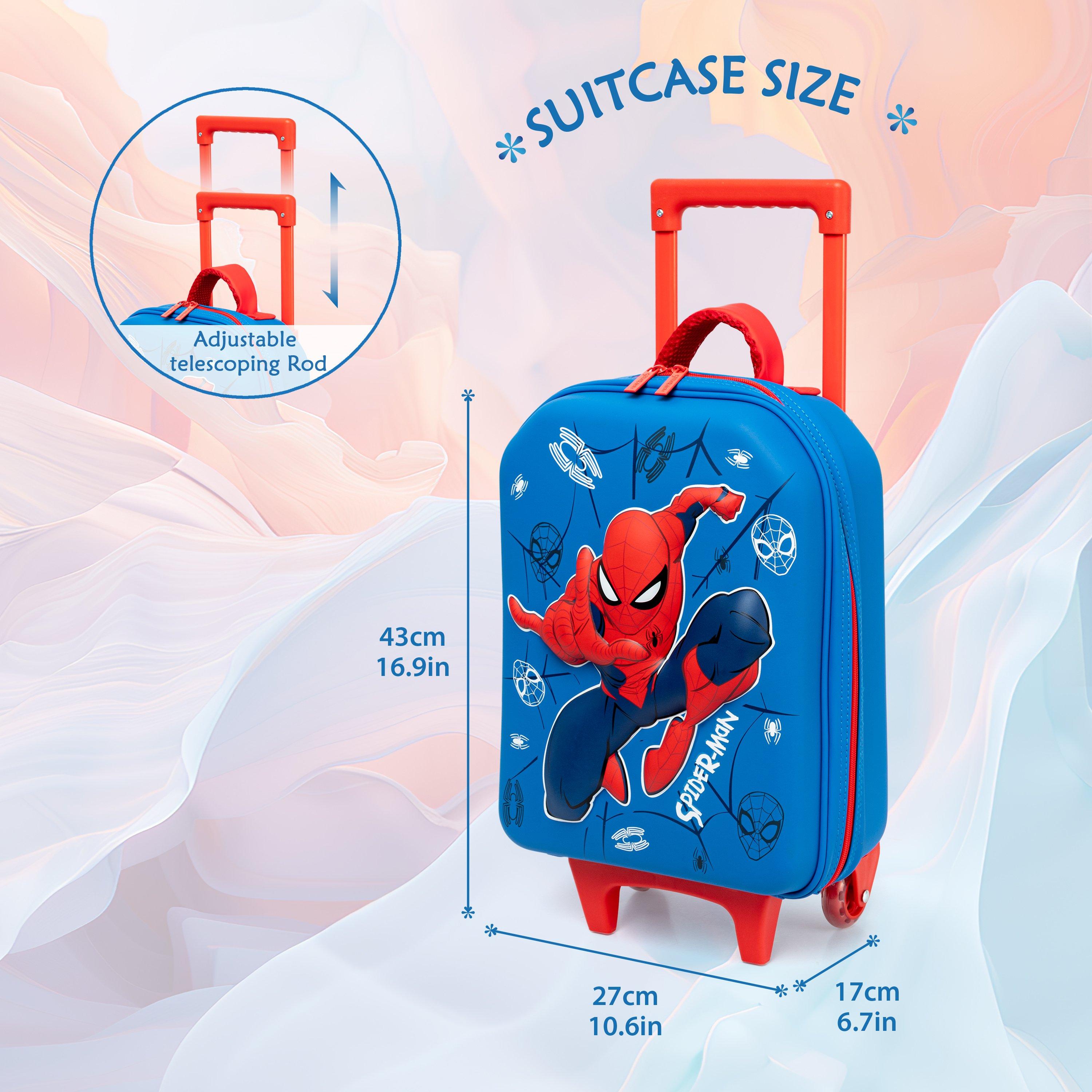 Spiderman - Character - 3D Suitcase Spiderman/Stitch/Elsa - 4