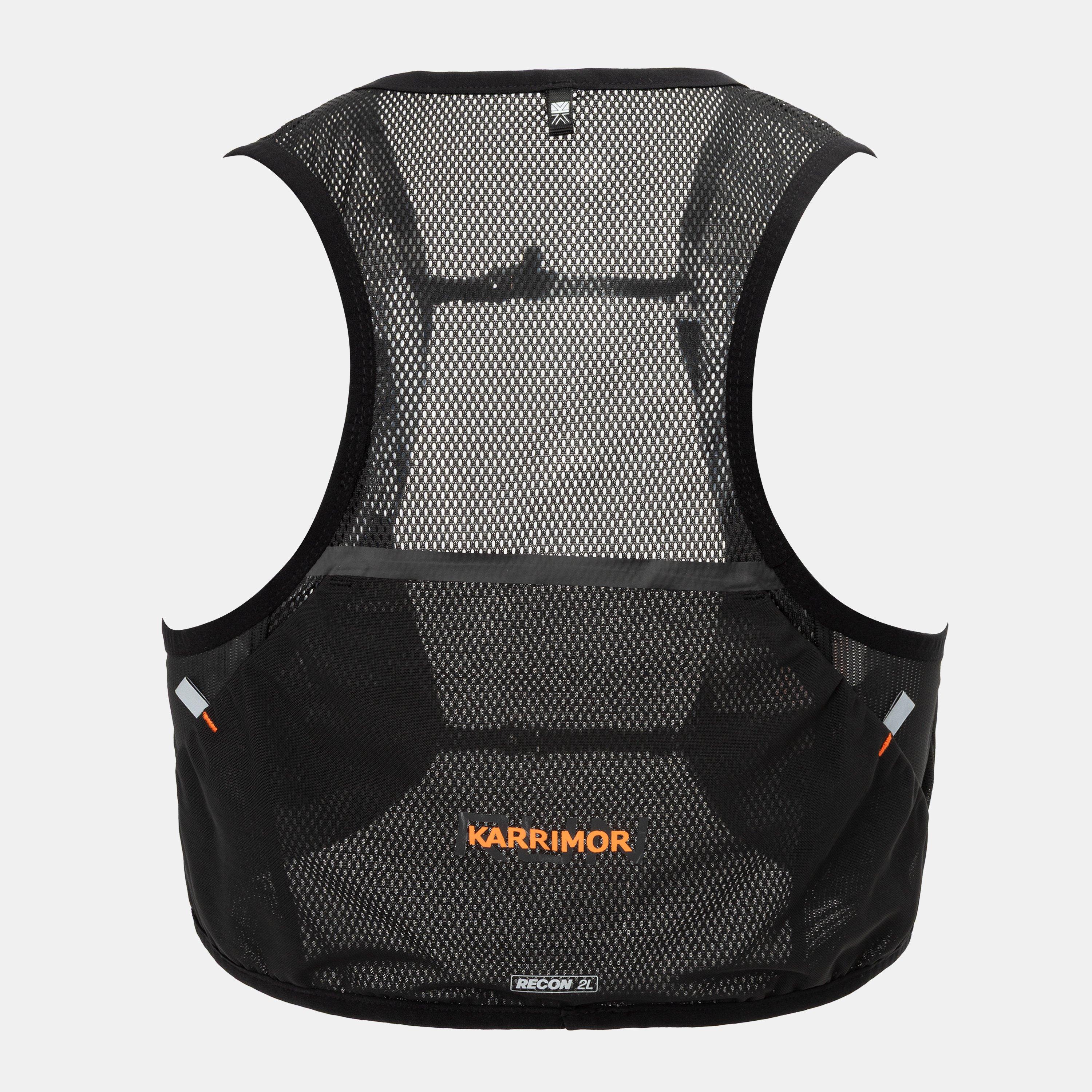Preto/Laranja - Karrimor - Recon 2L Running Vest - 2