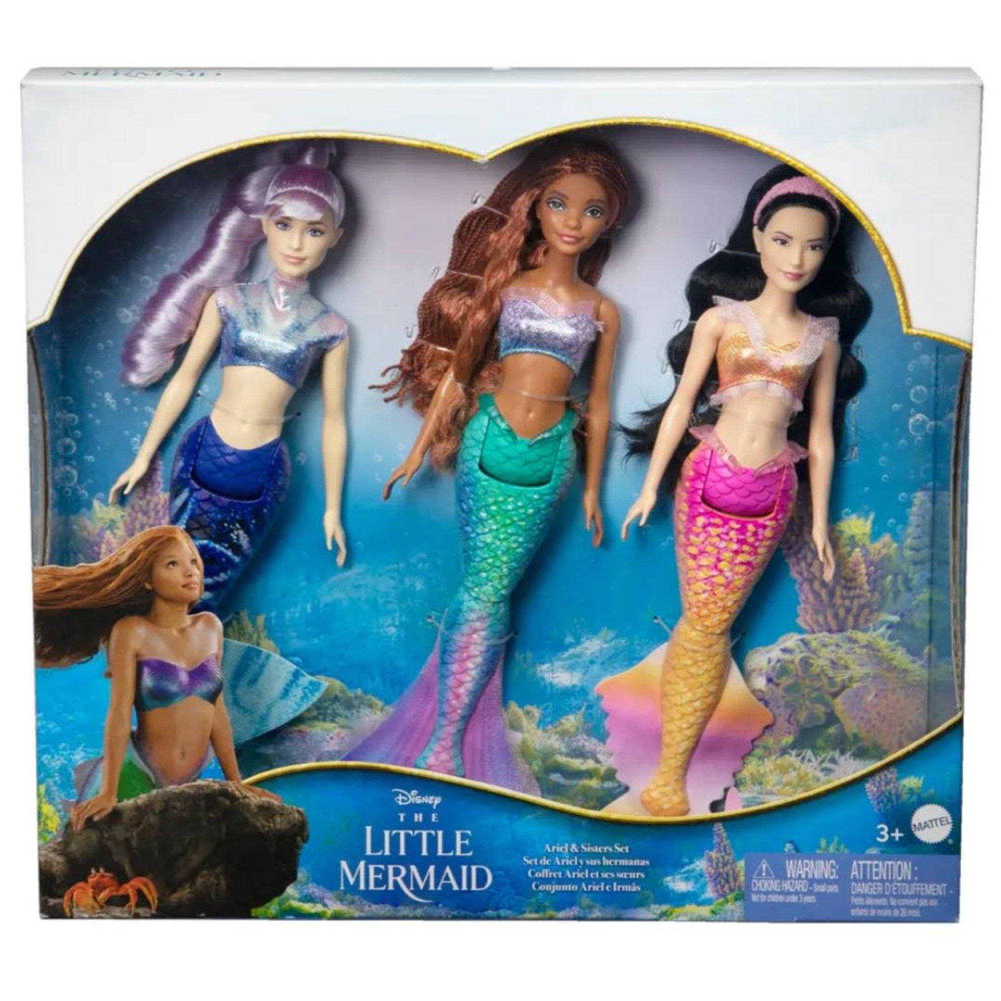 Roba - Disney - The Little Mermaid Ariel and Sisters Doll Set - 8
