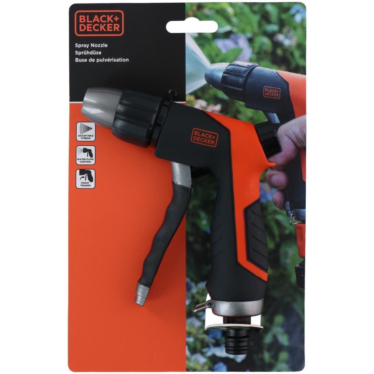Crno/Narančasto - Black and Decker - Spray Nozzle Gardening Essentials - 1