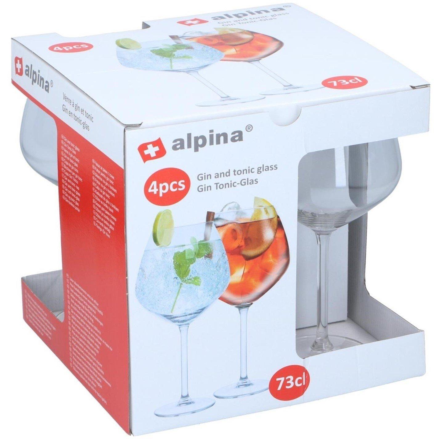 Clear - Alpina - Gin & Tonic Glass 4pk - 1