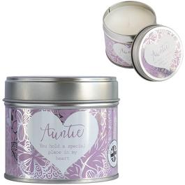 Said With Sentiment 7350 - Auntie Candle in Tin