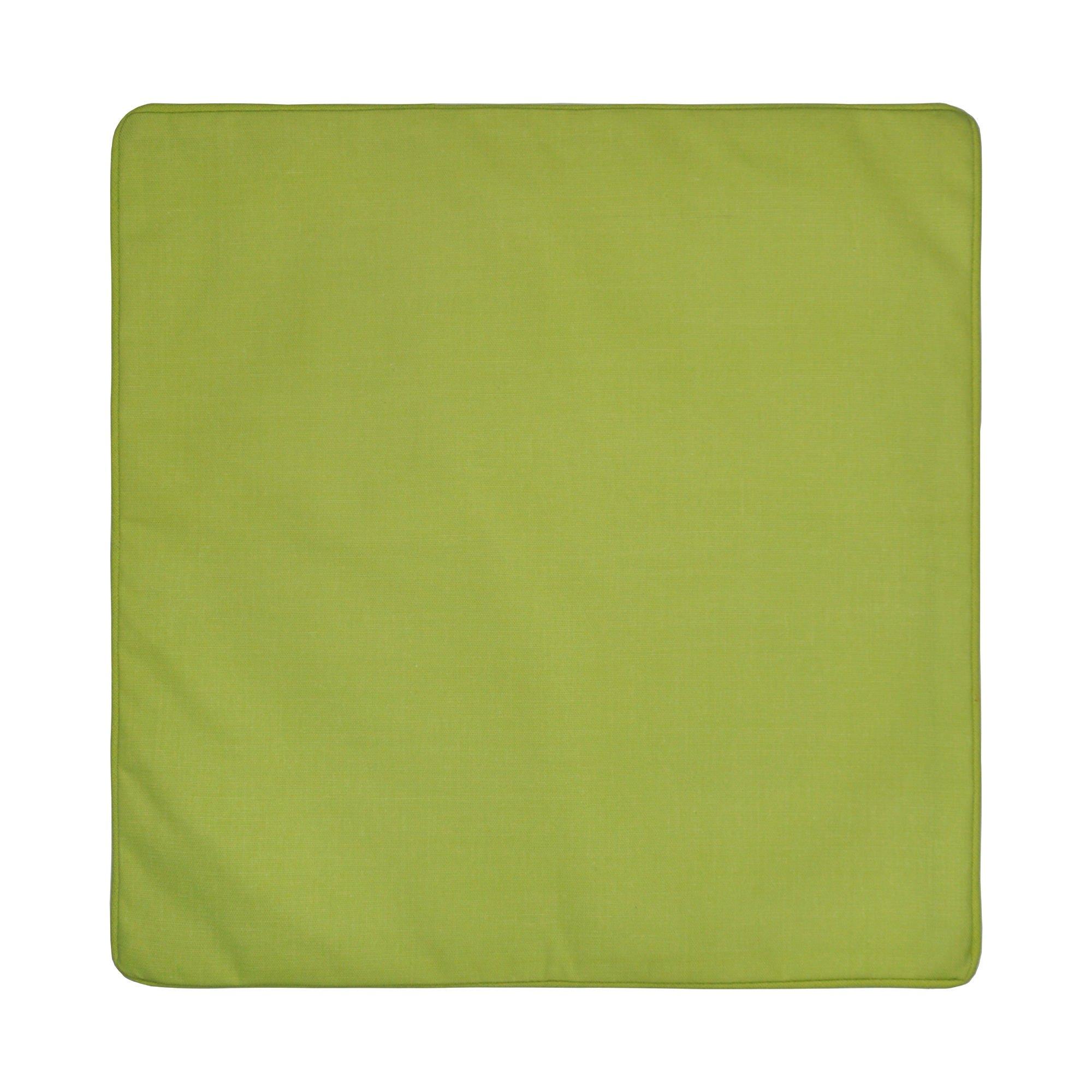Lime - Fusion - Indoor Outdoor Plain Dye Water Resistant Cushion - 2