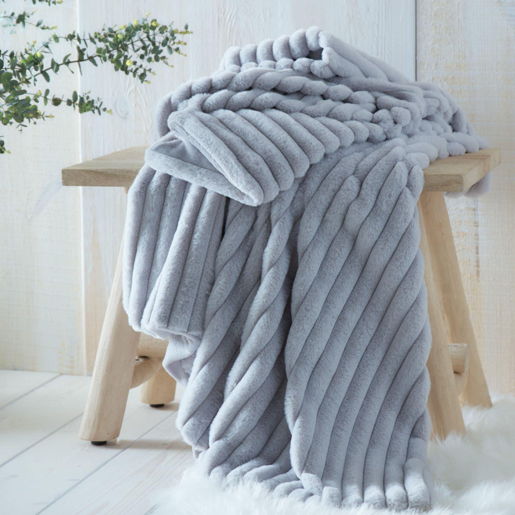 Morritz Faux Fur Throw
