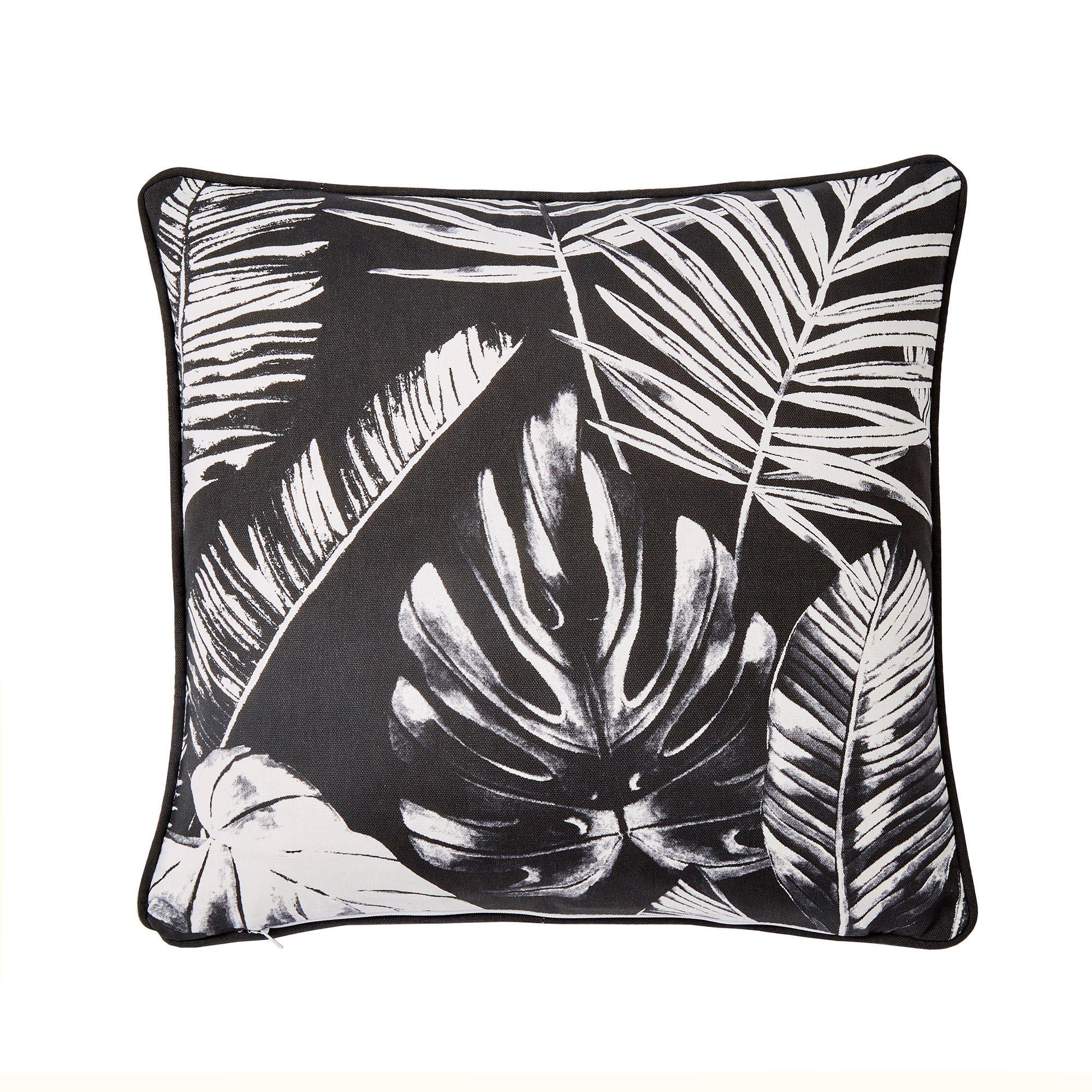 Silver - Dreams and Drapes - Tahiti Indoor Outdoor Cushion Water Resistant - 3