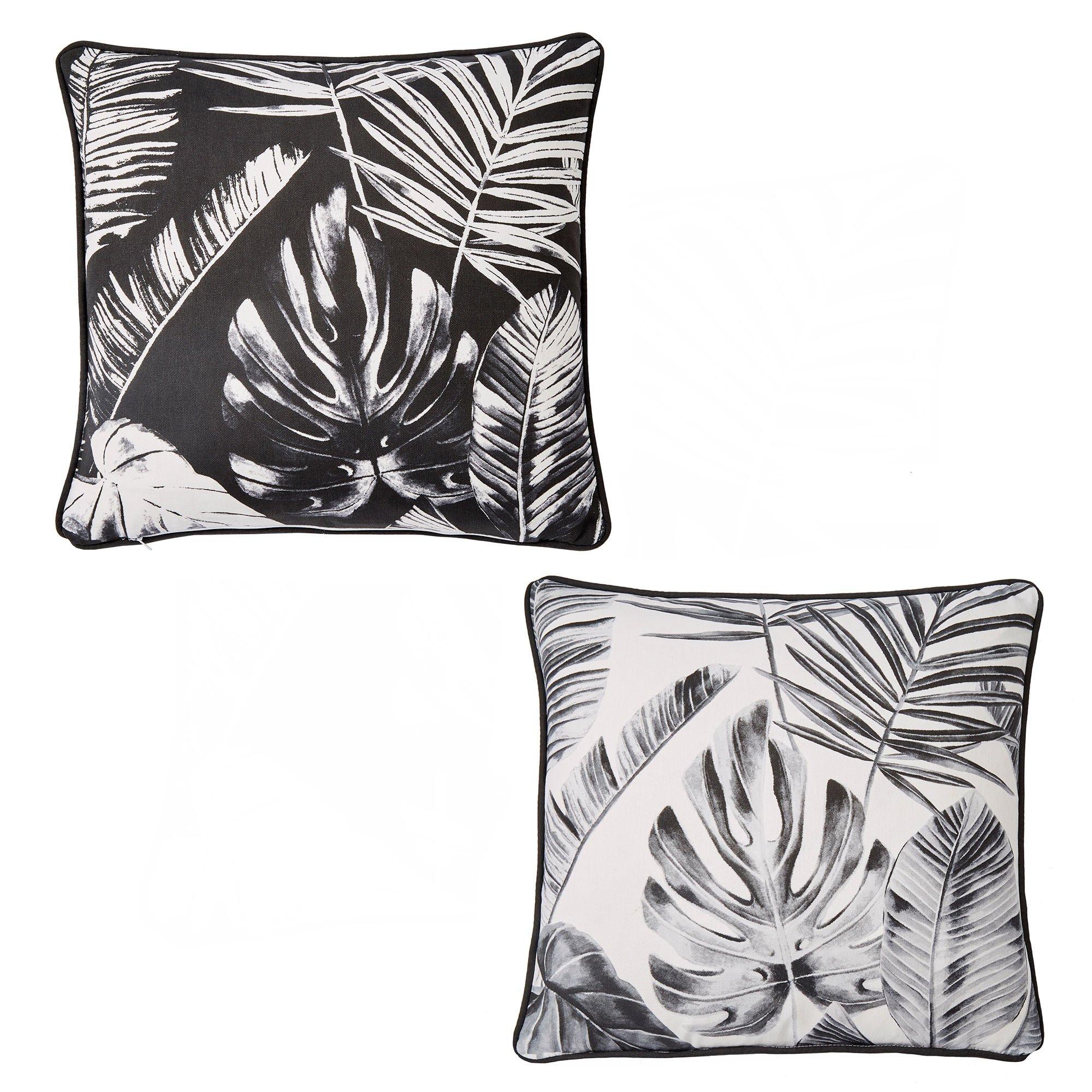 Silver - Dreams and Drapes - Tahiti Indoor Outdoor Cushion Water Resistant - 4