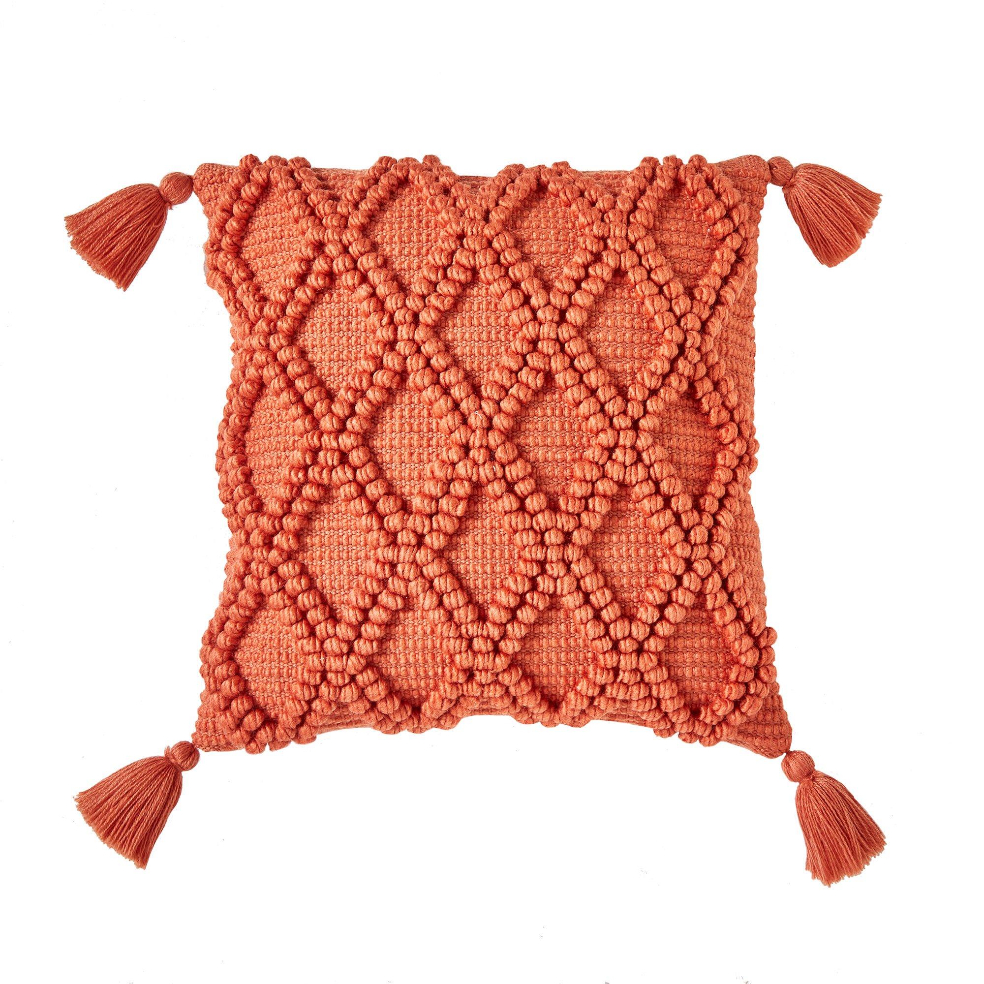 Terracotta - DRIFT - Alda Eco Indoor Outdoor Durable Filled Cushion - 2