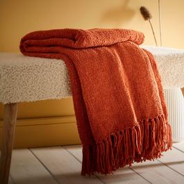 Appletree Loft Chenille Throw Textured Throw