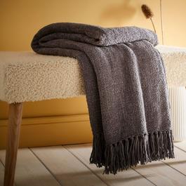 Appletree Loft Chenille Throw Textured Throw