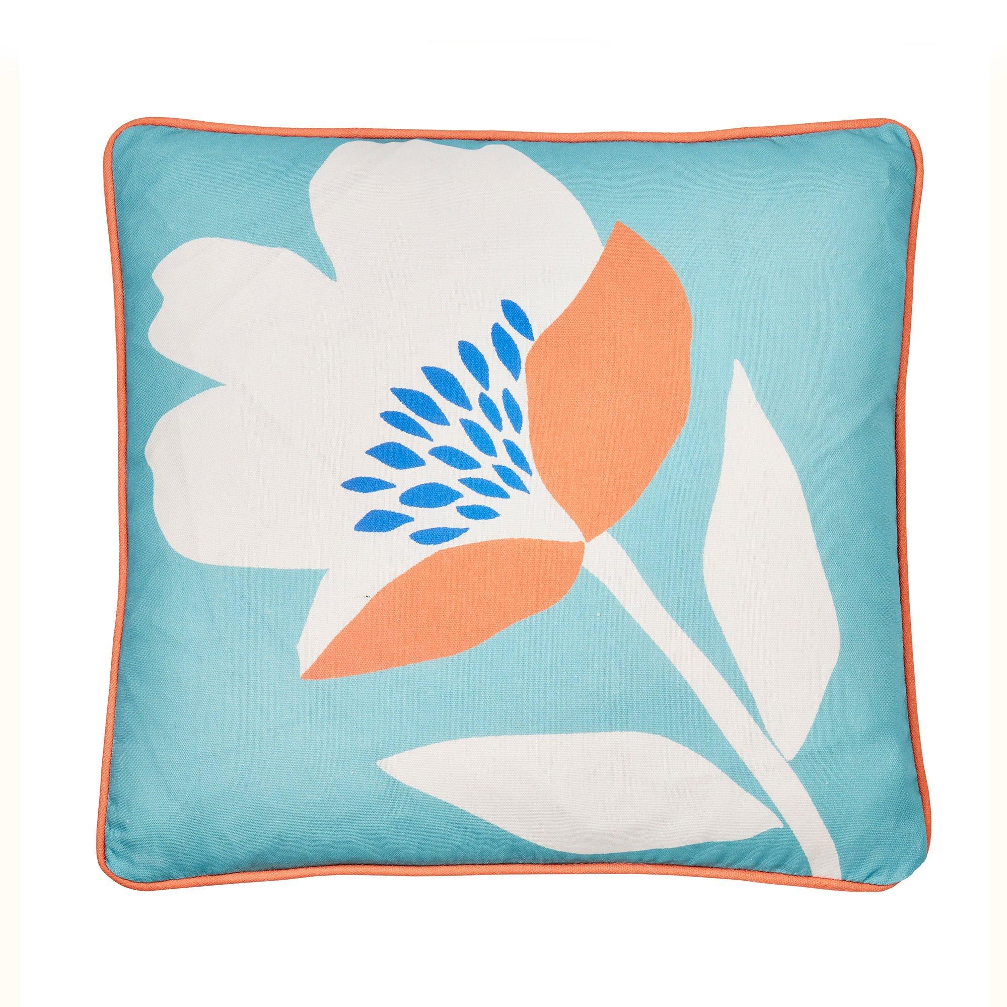 Duck Egg - Fusion - Luna Indoor Outdoor Water Resistant Filled Cushion - 2