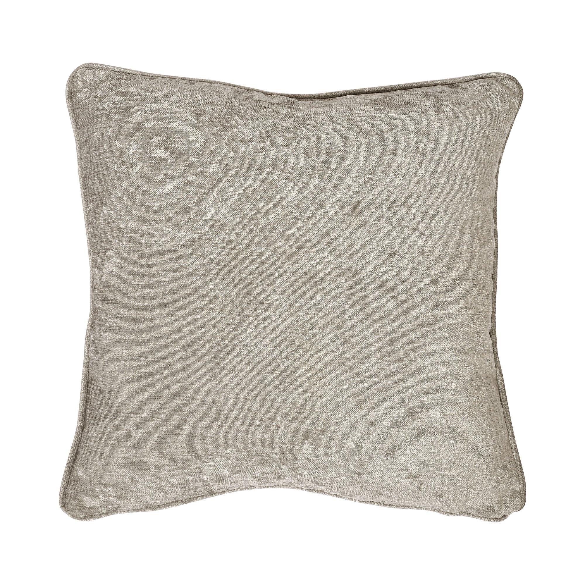 Curtina  Chenille Textured Filled Cushion - Natual - 43 x 43cm