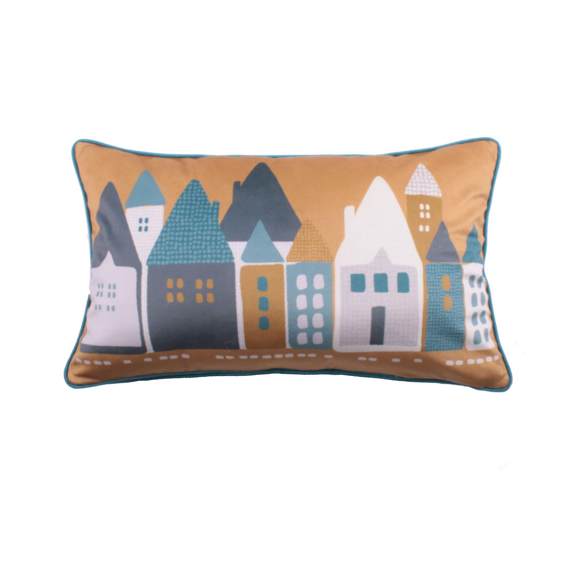 Ochre - Fusion - Nordica Velvet Filled Cushion - 2