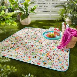Fusion Buzzy Bee Outdoor Waterproof Backed Picnic Blanket