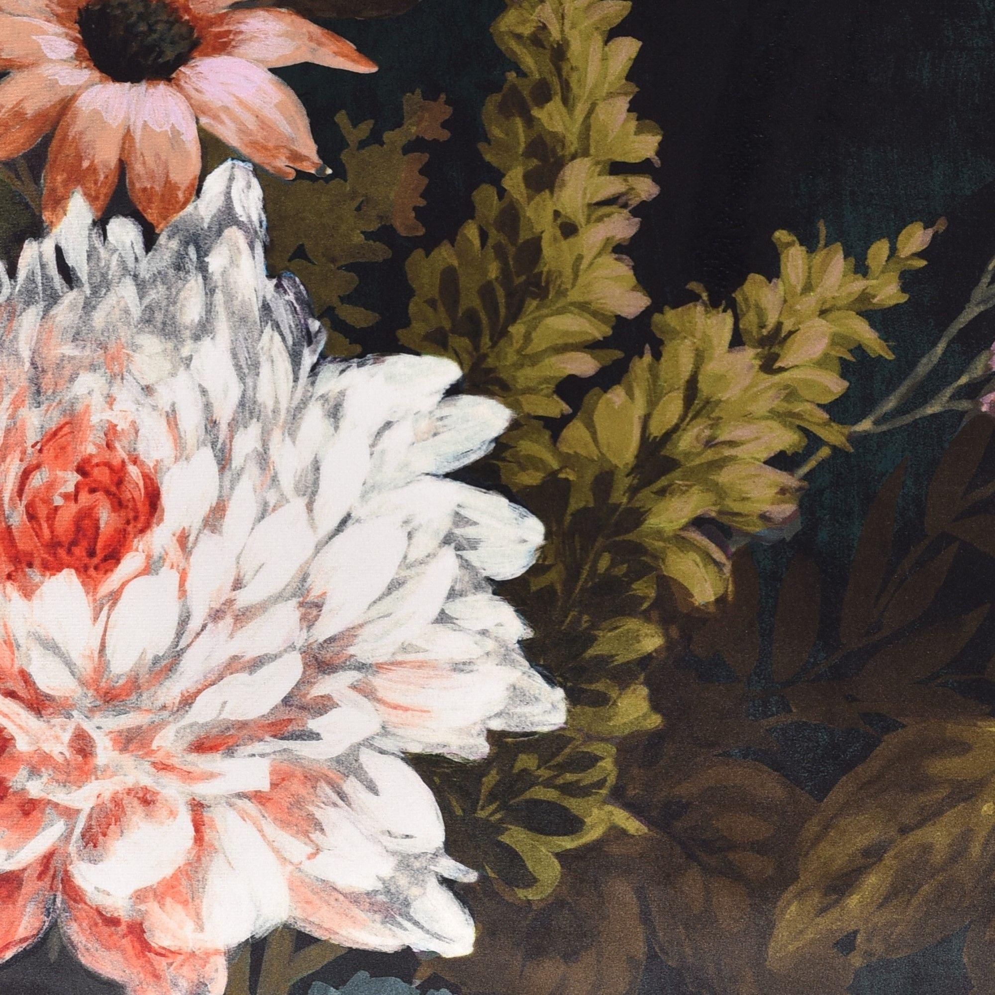 Multi - Appletree - Kennington Velvet Filled Cushion - 4