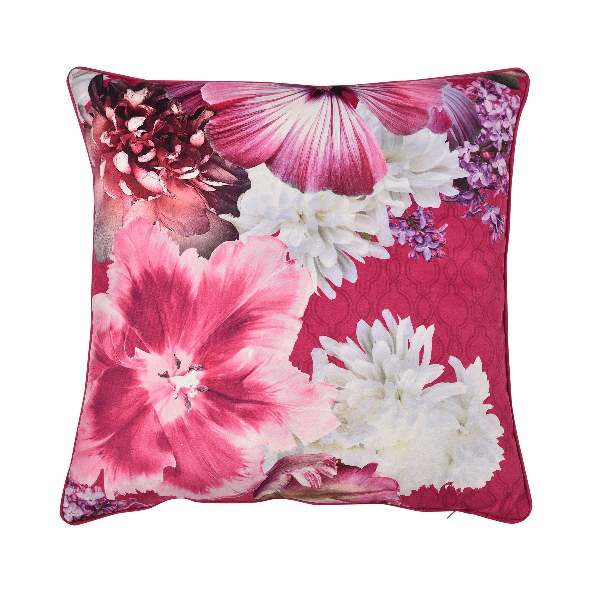 Pink - Laurence Llewelyn-Bowen - Mayfair Lady Velvet Filled Cushion - 3