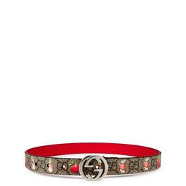 Gucci Peter Rabbit™ X Gucci All Over Gg Logo Belt Junior