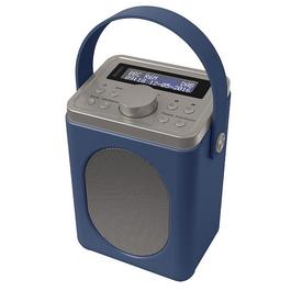 MAJORITY Little Shelford Portable DAB Blue + Grey