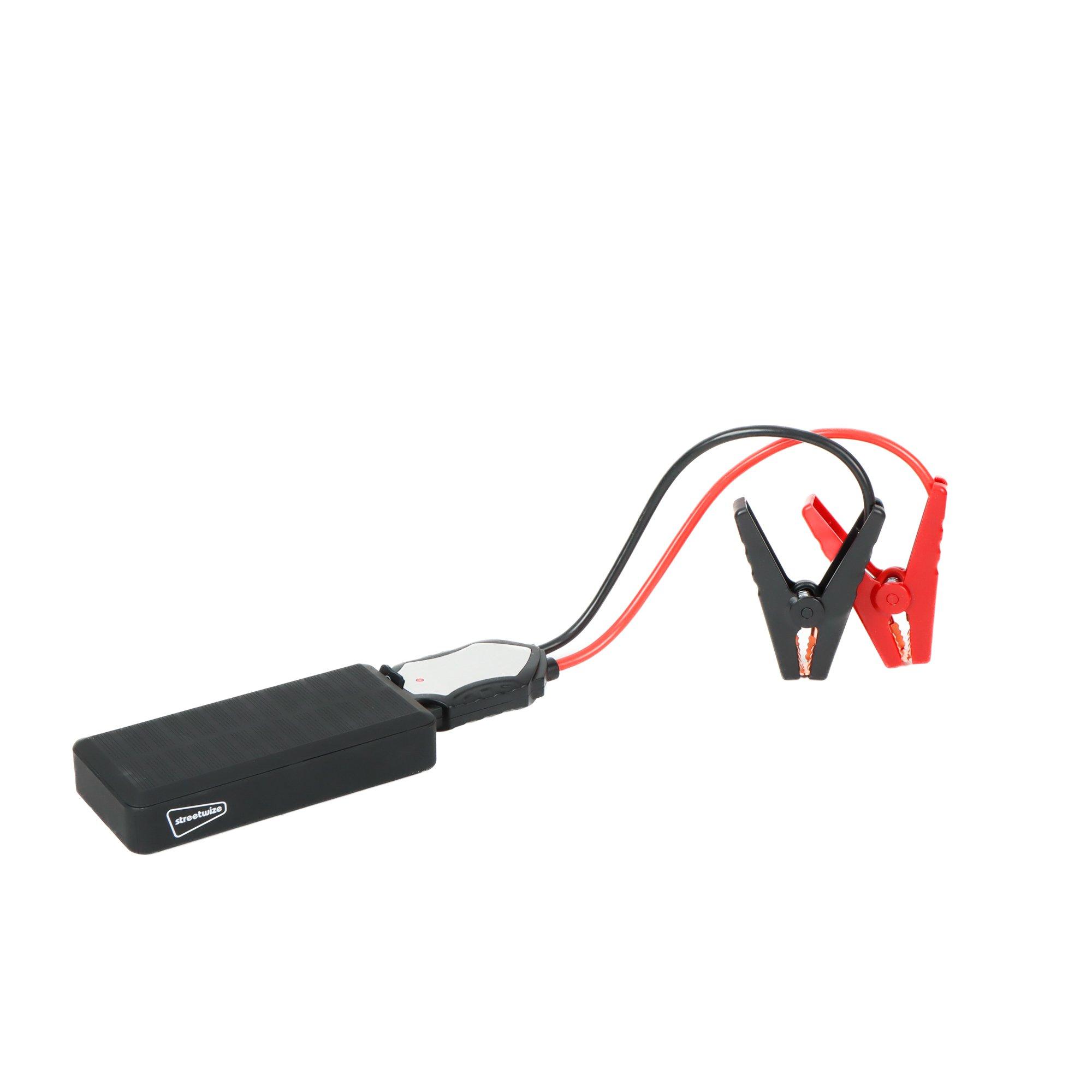 Black - Streetwize - 600A Emergency Jump Starter & Portable Power Bank - 6