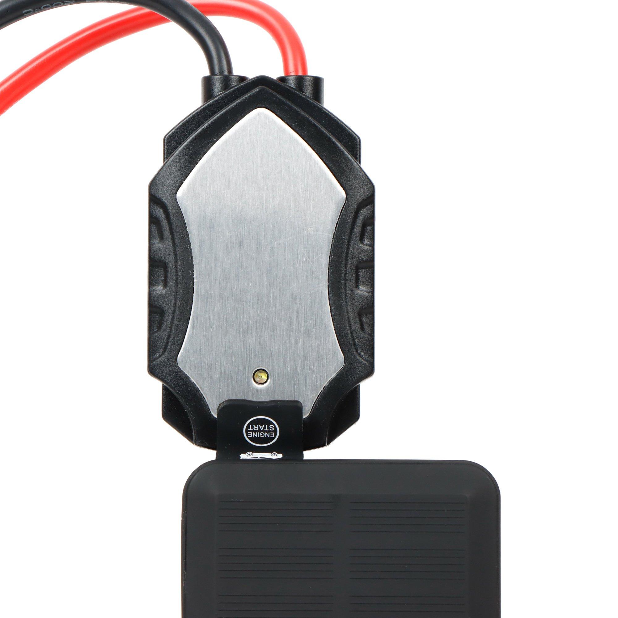 Black - Streetwize - 600A Emergency Jump Starter & Portable Power Bank - 7