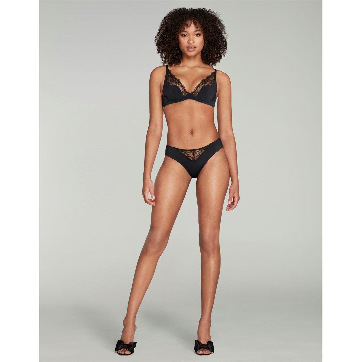 Black - Agent Provocateur - BRIGETTE Padded High Apex Underwired Bra - 3