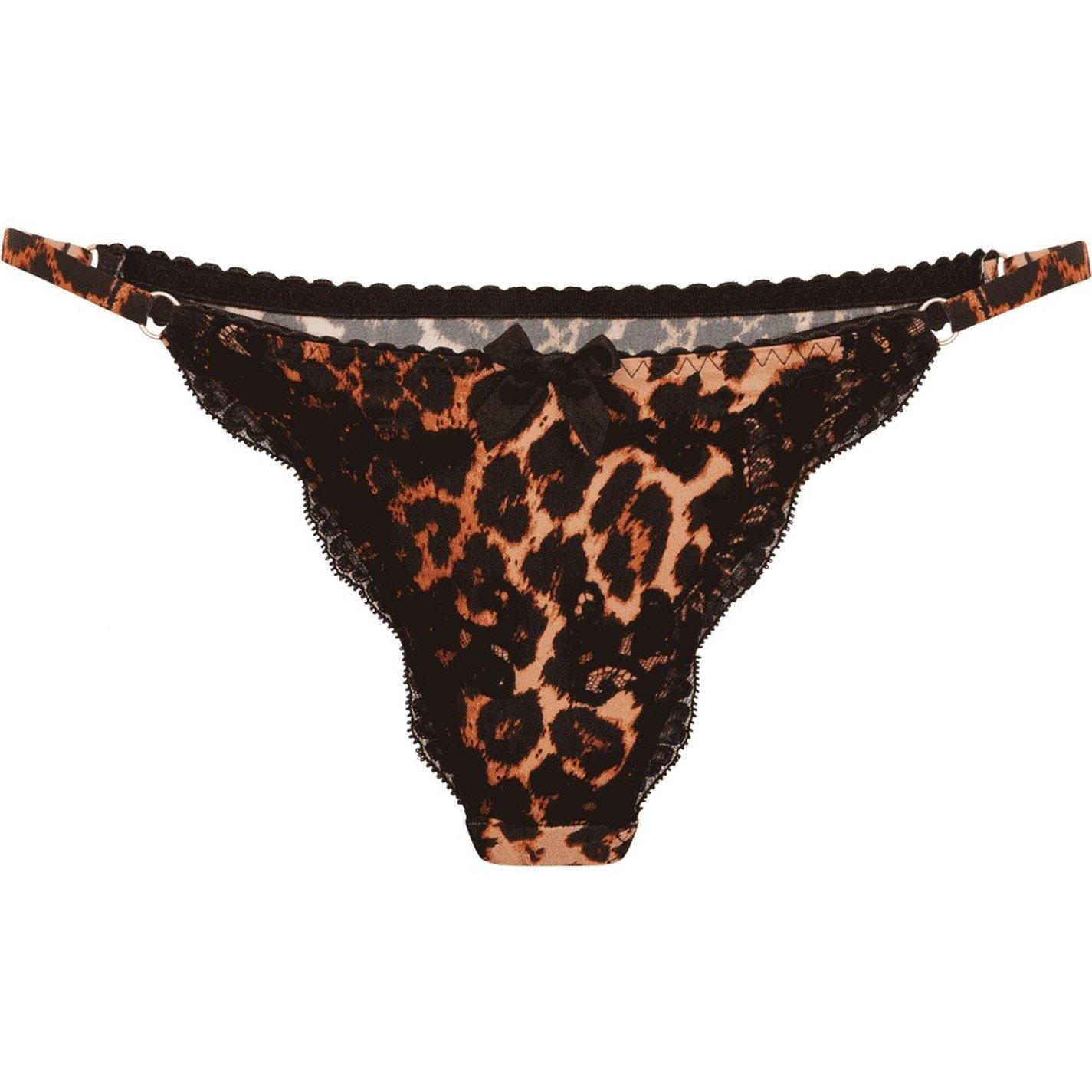 Leopard/Black - Agent Provocateur - MOLLY Thong - 3
