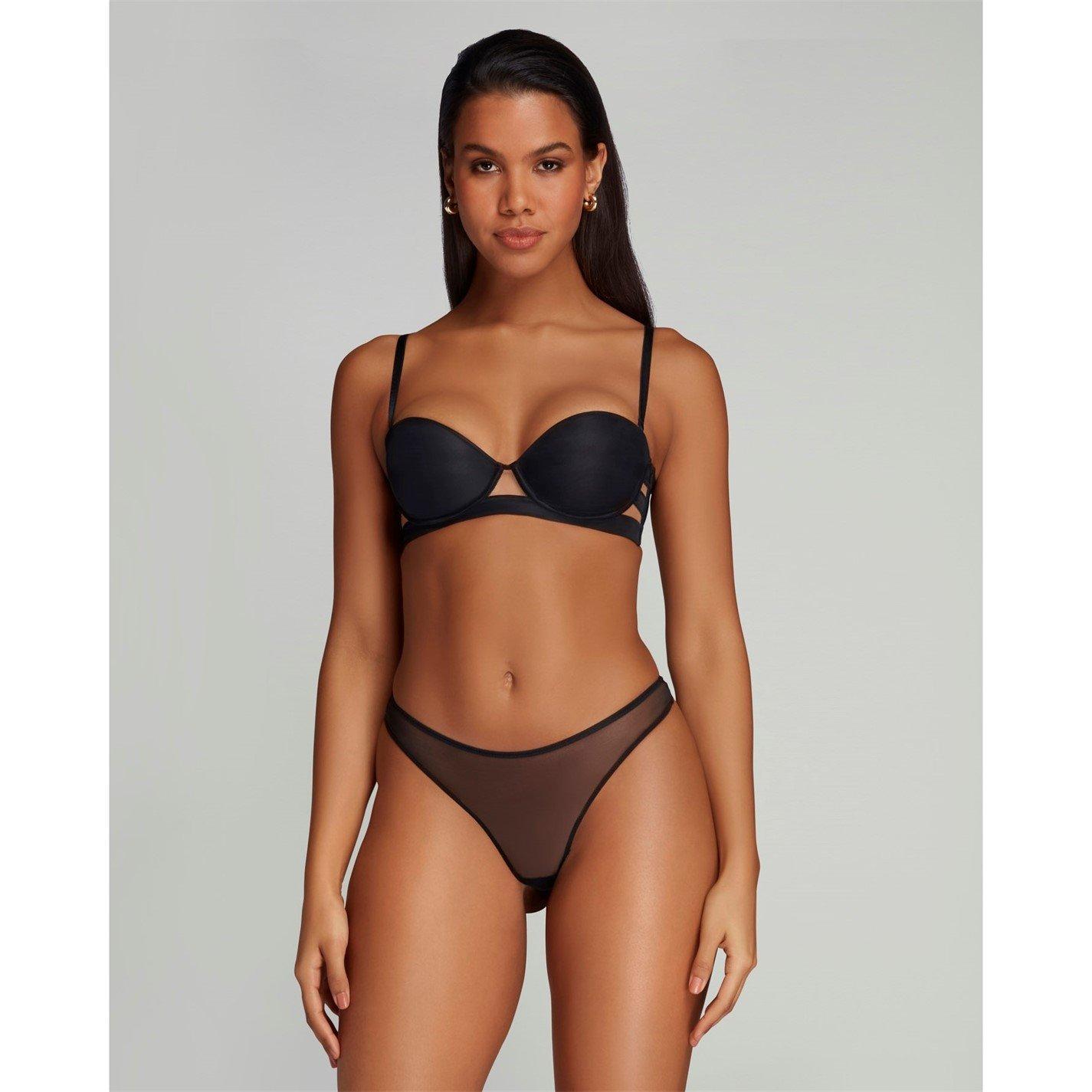 Black - Agent Provocateur - LUCKY Strapless Underwired Bra - 2