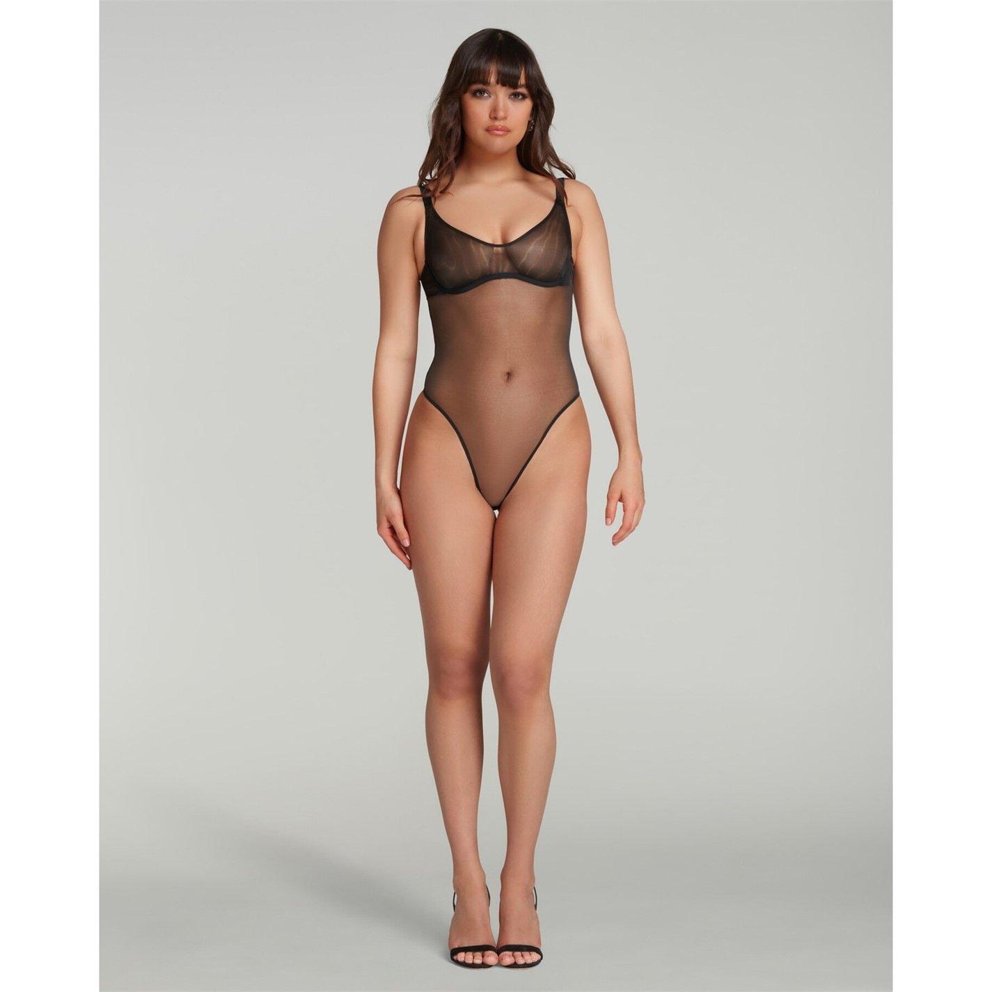 Black - Agent Provocateur - LUCKY Bodysuit - 2