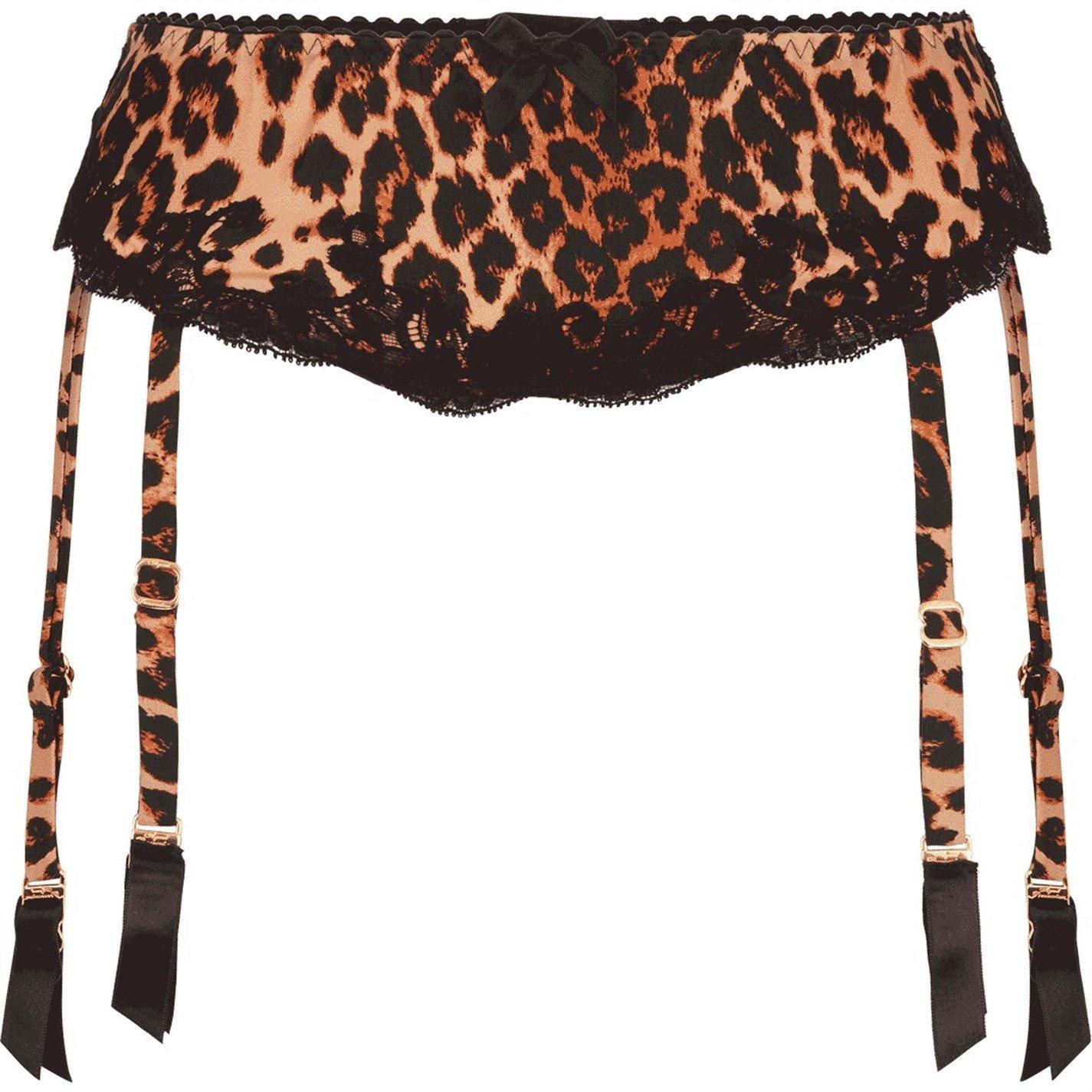 Leopard/Black - Agent Provocateur - MOLLY Suspender - 4