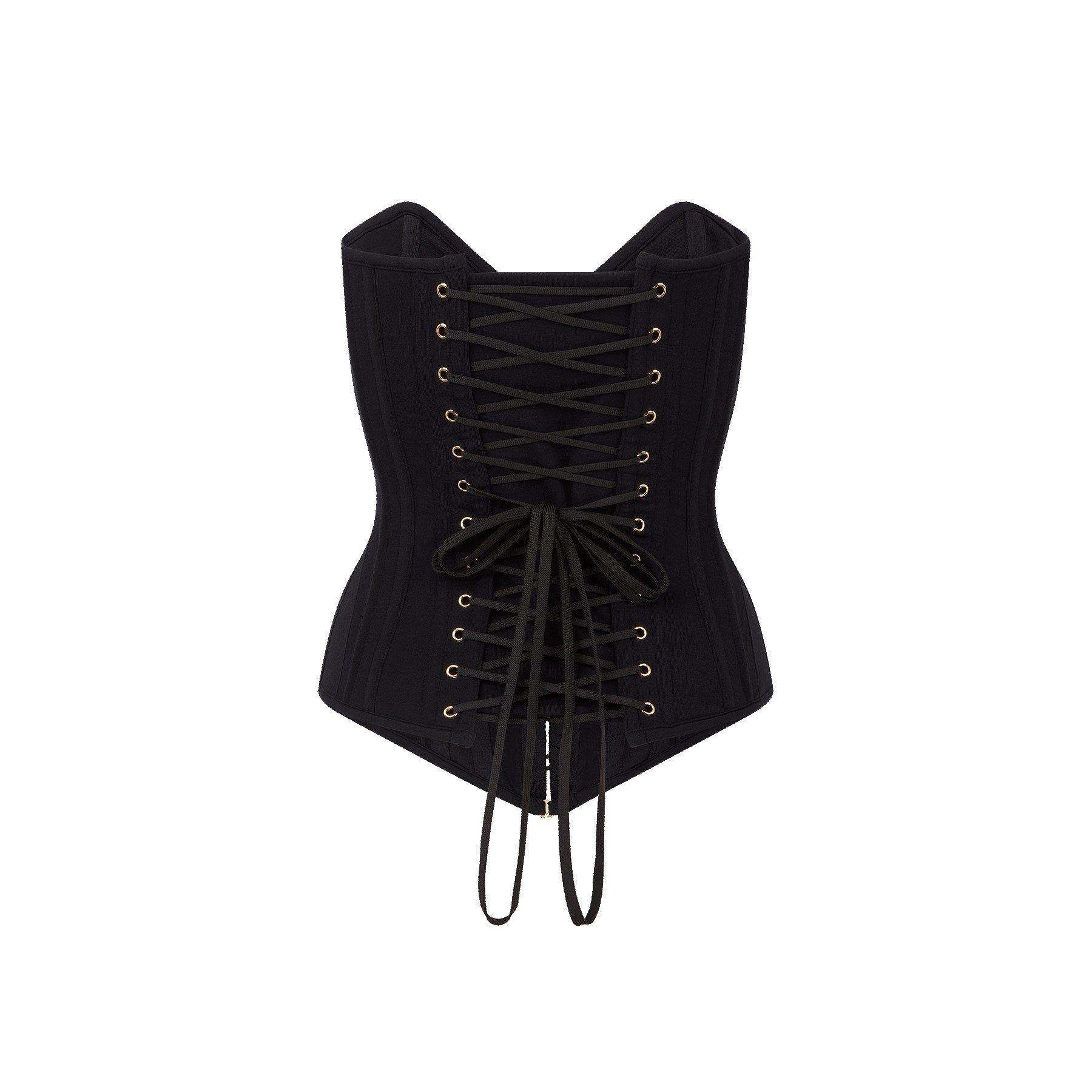 Black - Agent Provocateur - CARRI Non cupped corset - 1