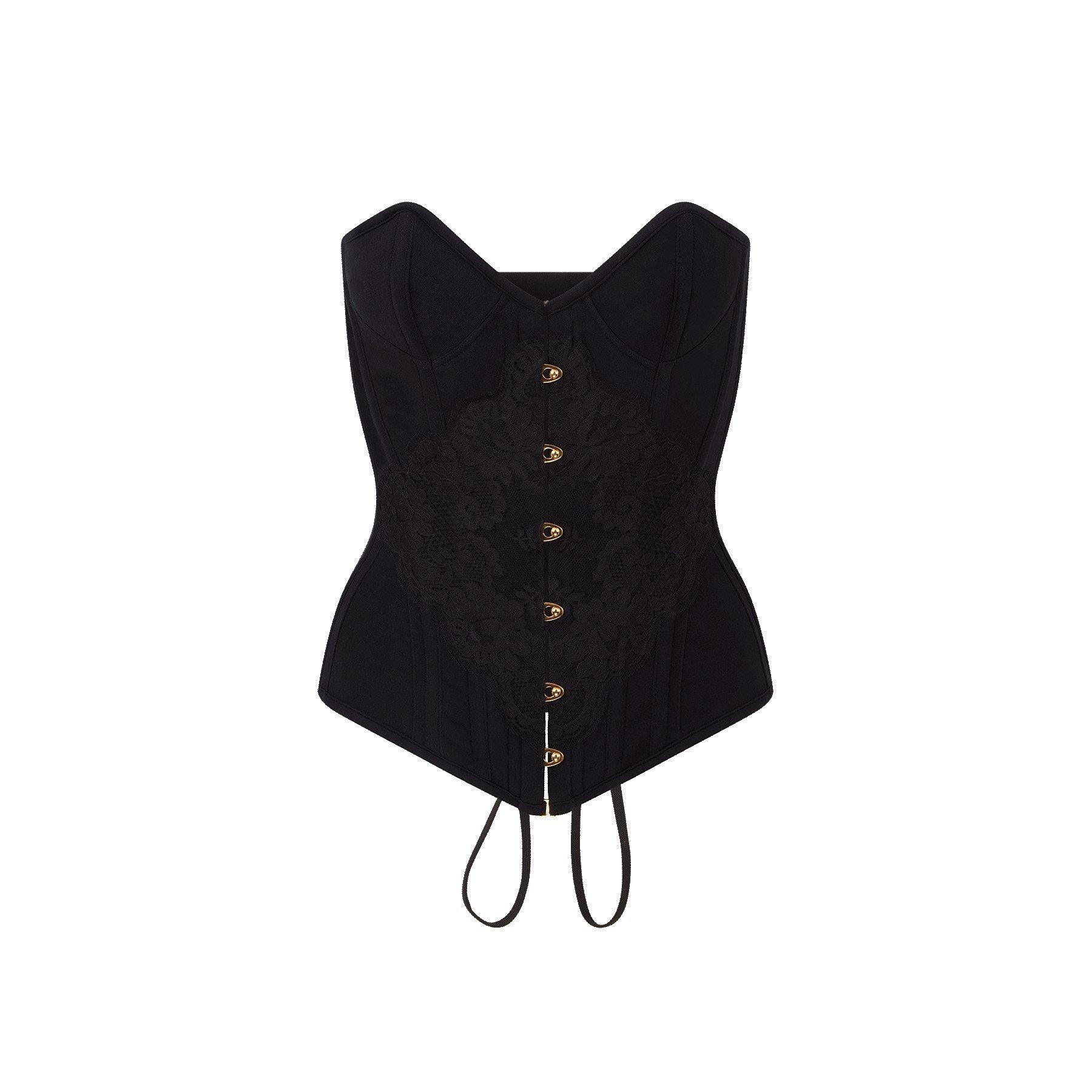 Black - Agent Provocateur - CARRI Non cupped corset - 2