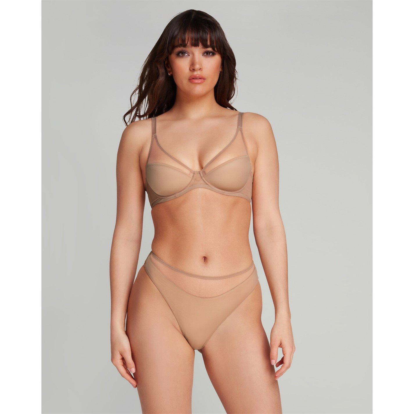 Noisette - Agent Provocateur - LUCKY High Leg Brief - 2