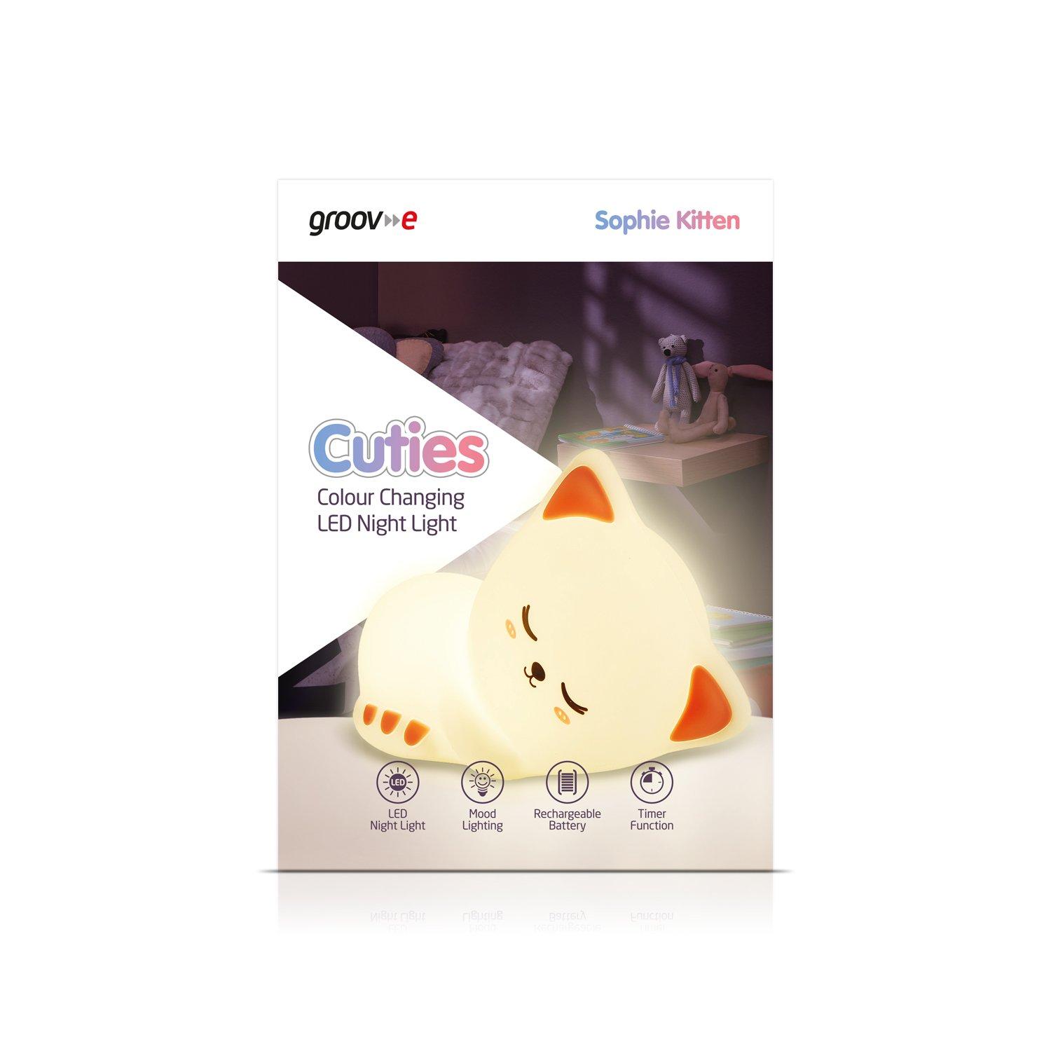 Multi - Groov-e - Colour Changing LED Night Light - 3