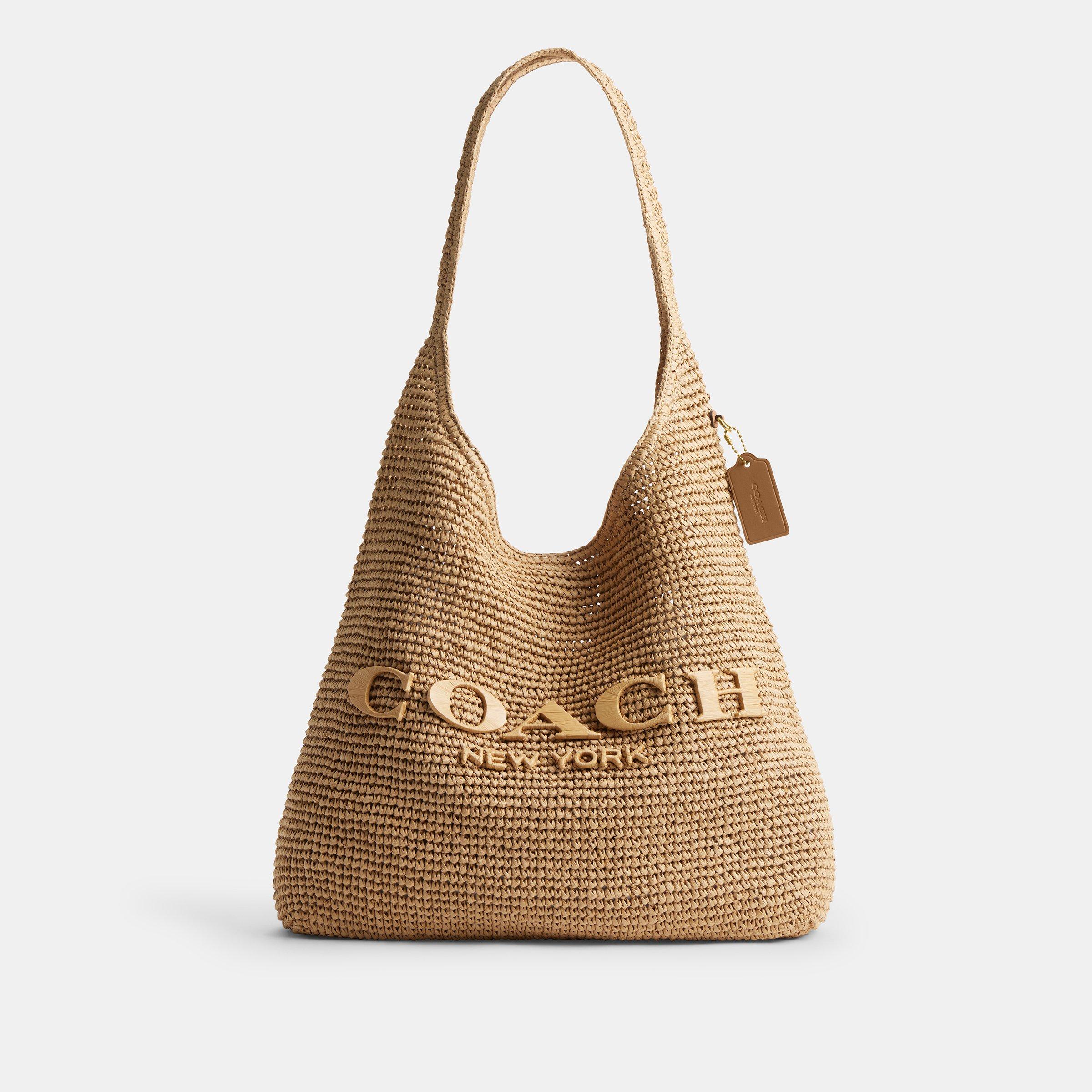 Coach Brooklyn Shoulder Bag - Straw