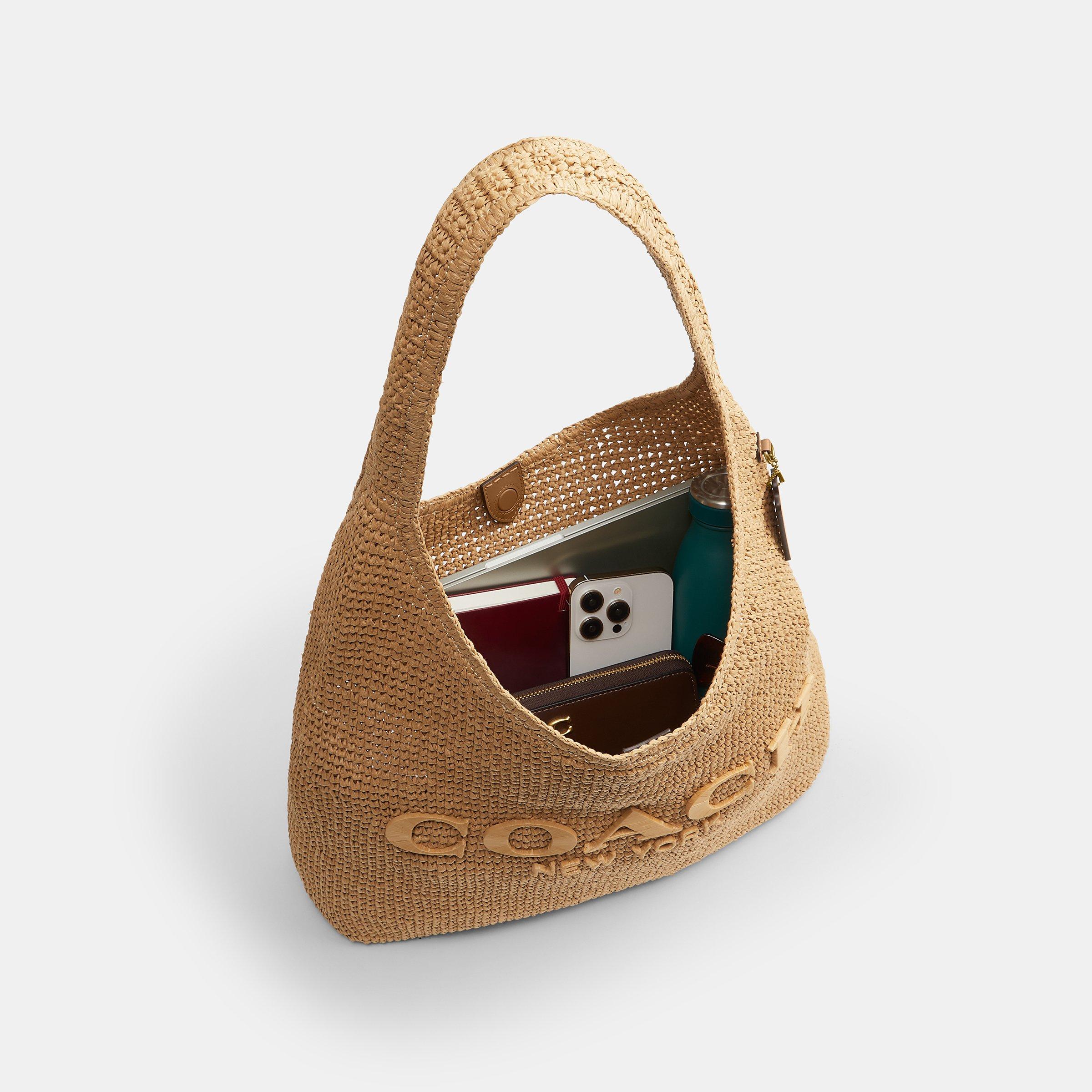 Straw - Coach - Brooklyn Shoulder Bag - 4
