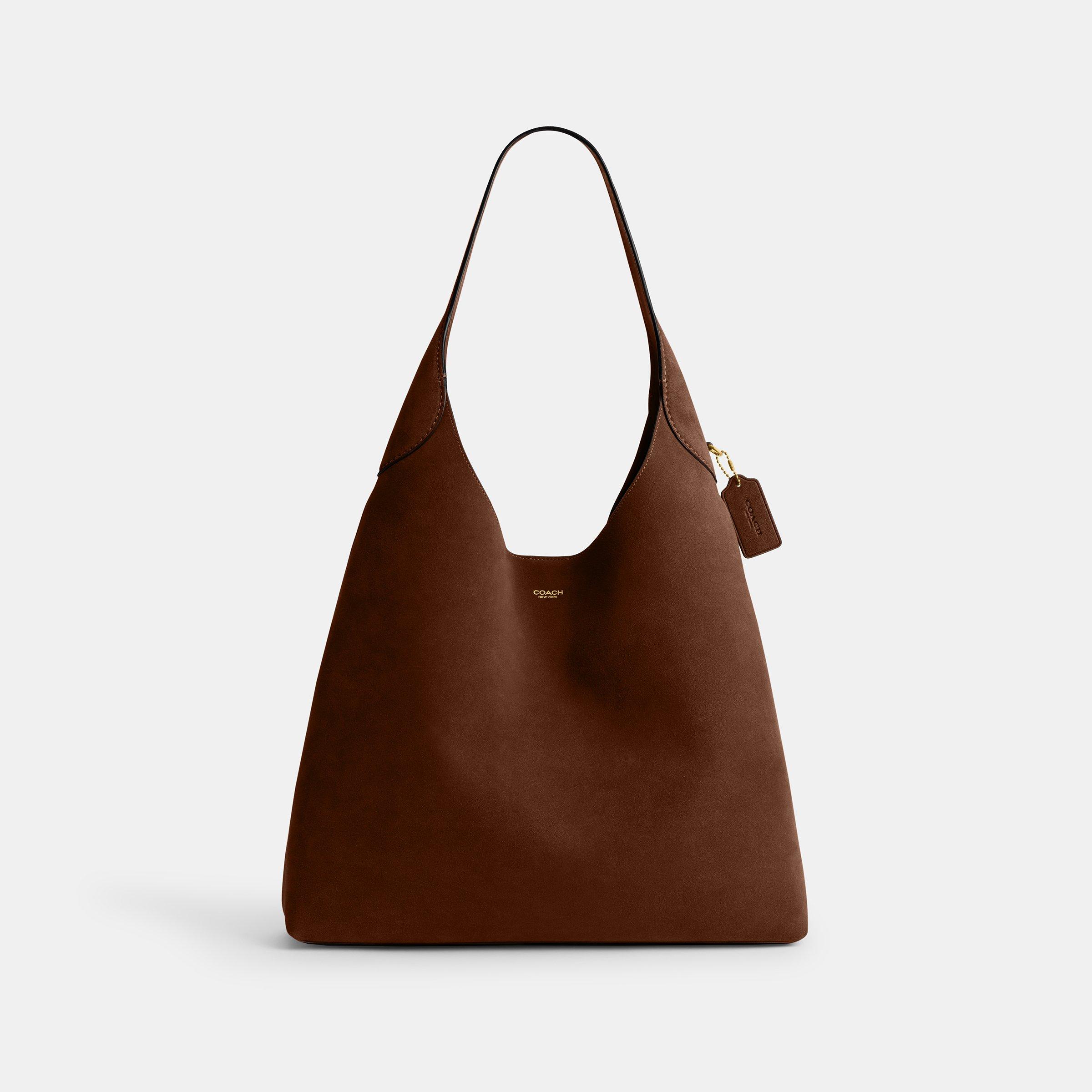 Coach Women's Brooklyn Leather Magnetic Hobo Bag