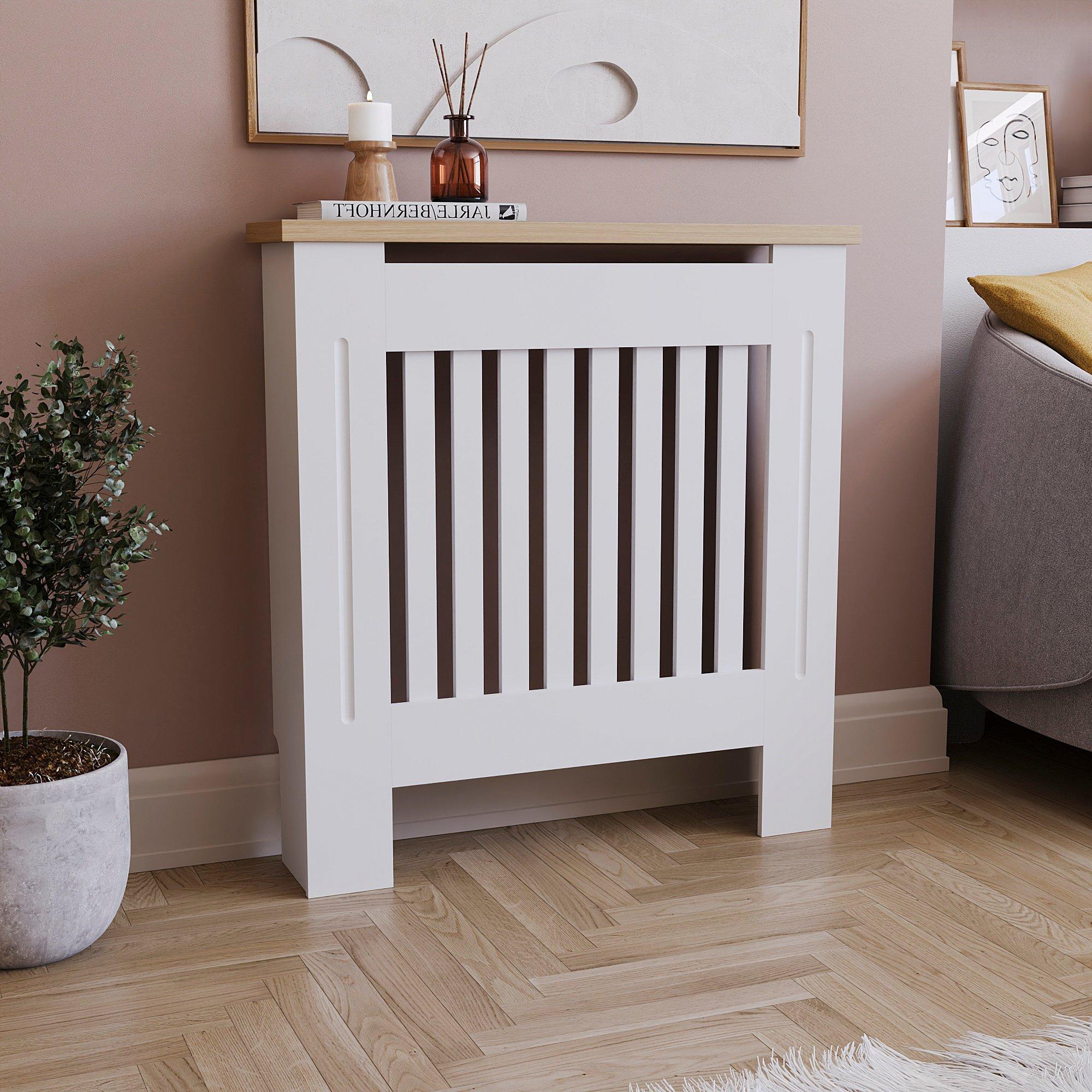Lassic  Vida Designs Arlington Radiator Cover, Small - White - Small