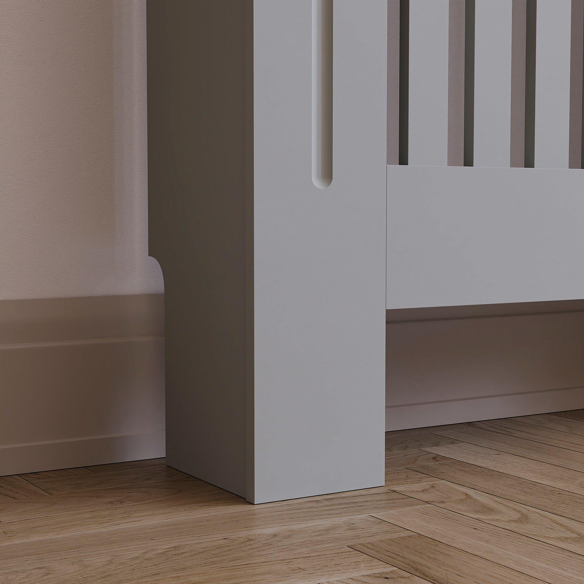 Grey - Lassic - Vida Designs Arlington Radiator Cover, Small - 5