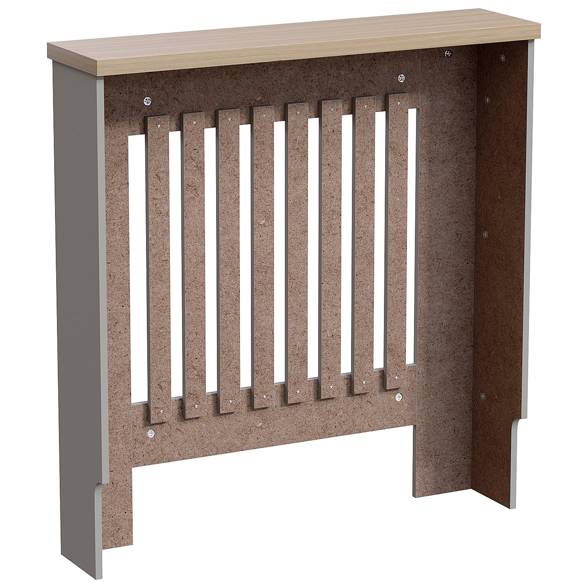 Grey - Lassic - Vida Designs Arlington Radiator Cover, Small - 7