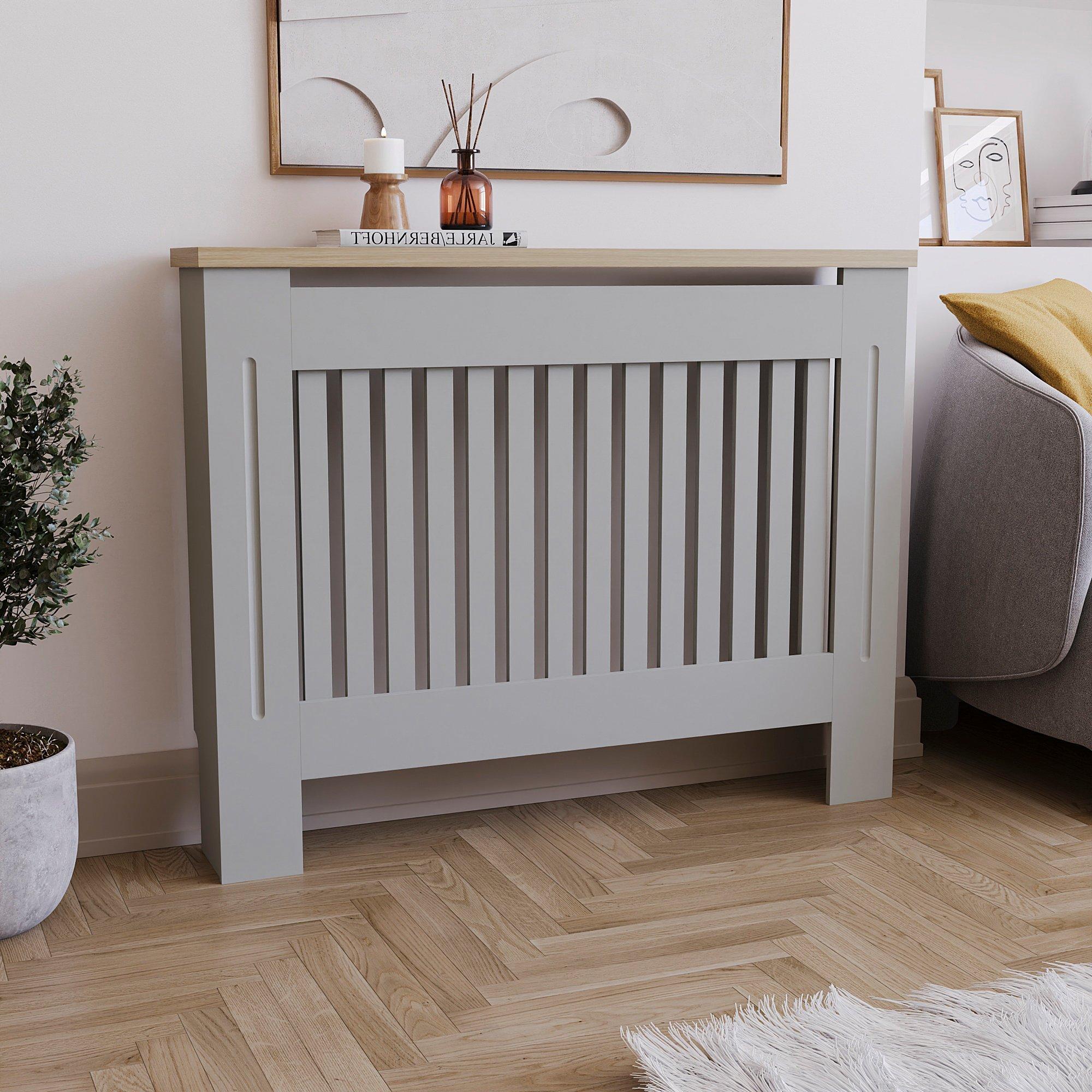 Lassic  Vida Designs Arlington Radiator Cover, Medium - Grey - Medium