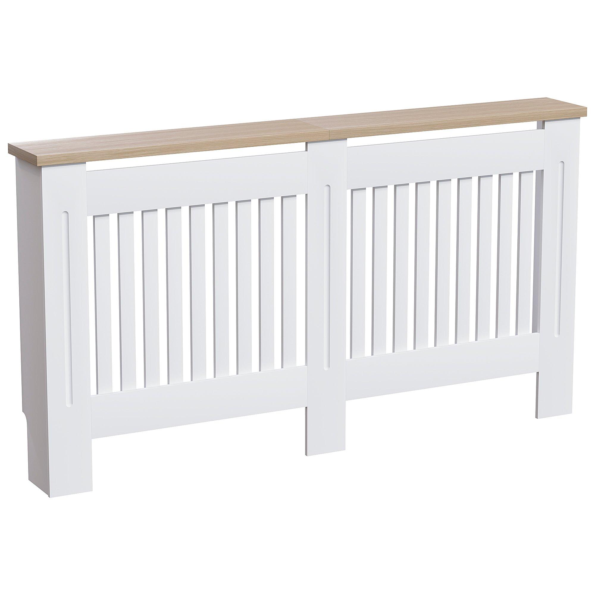 White - Lassic - Vida Designs Arlington Radiator Cover, Large - 8
