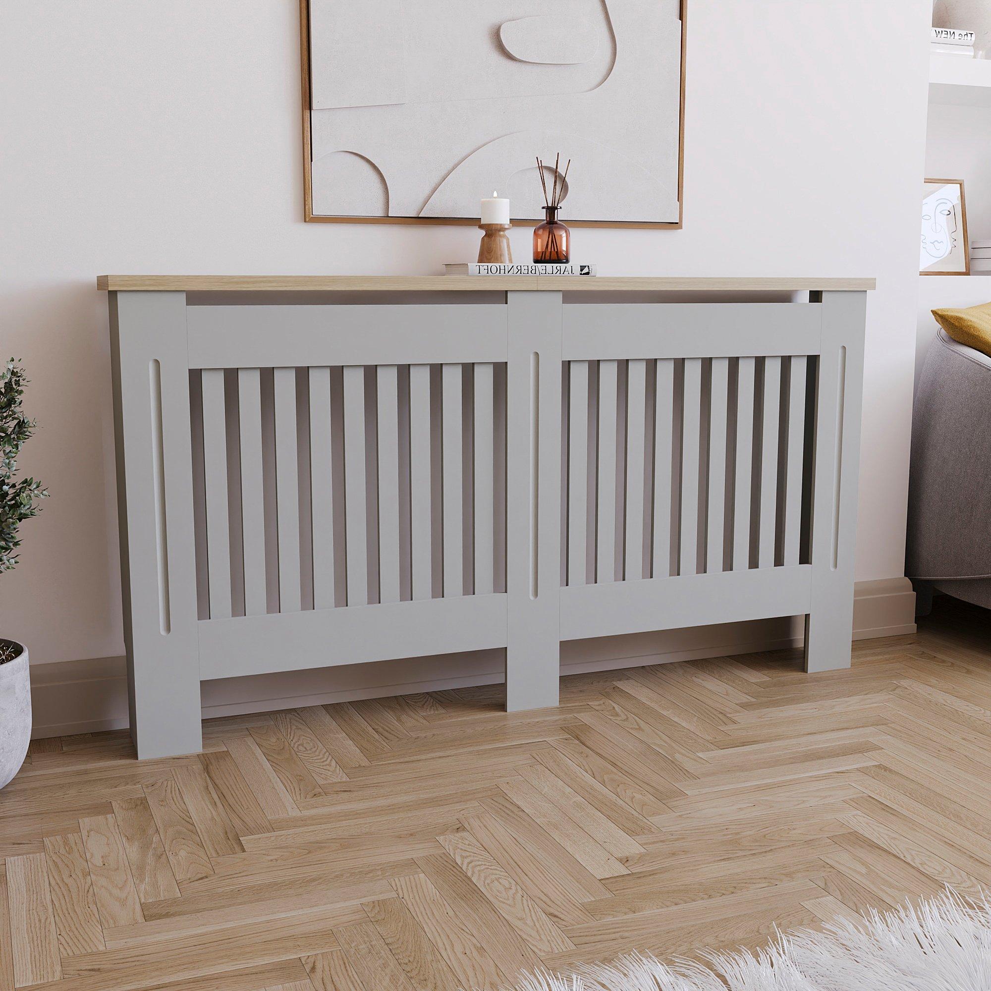 Lassic  Vida Designs Arlington Radiator Cover, Large - Grey - Large