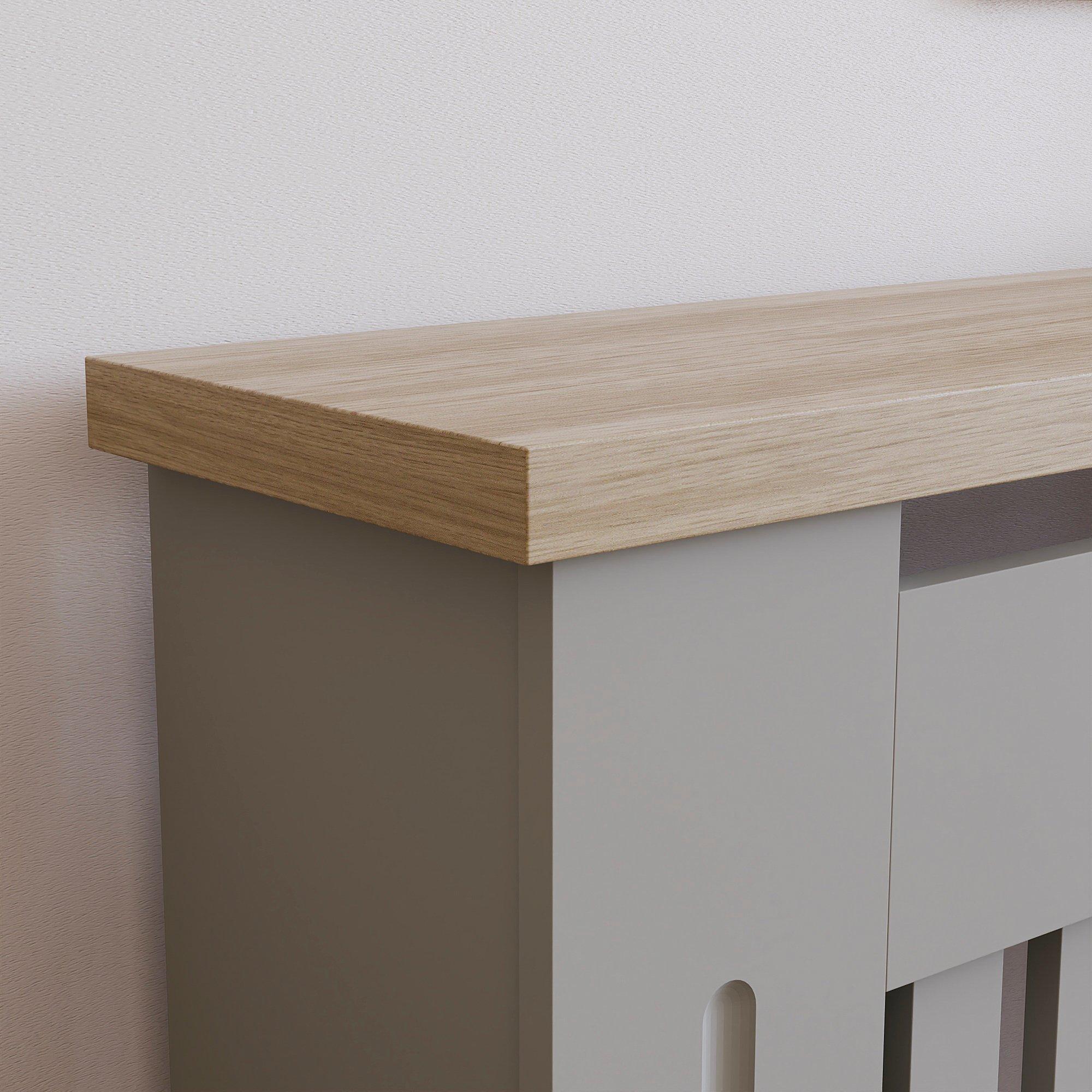 Grey - Lassic - Vida Designs Arlington Radiator Cover, Large - 5