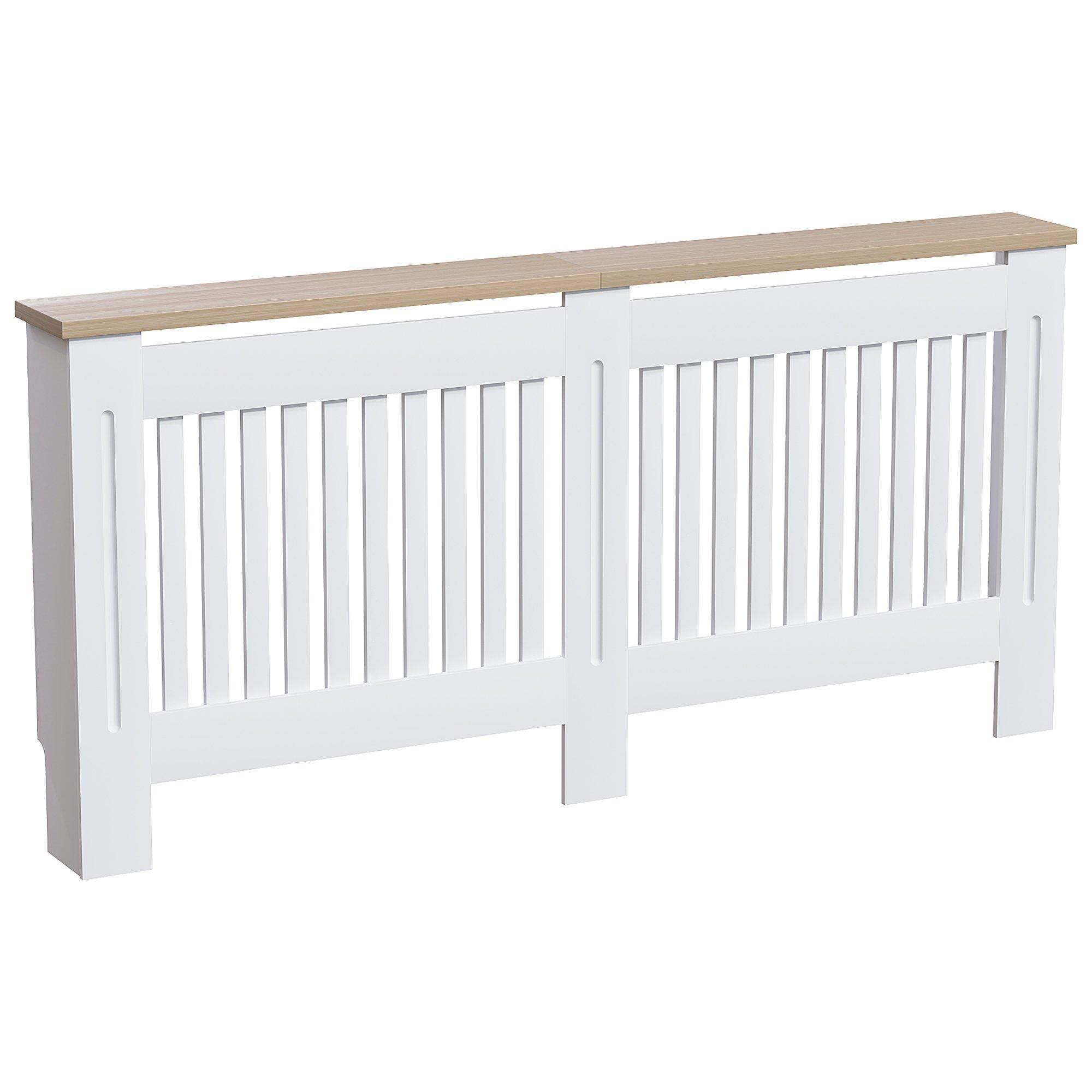 White - Lassic - Vida Designs Arlington Radiator Cover, Extra Large - 8