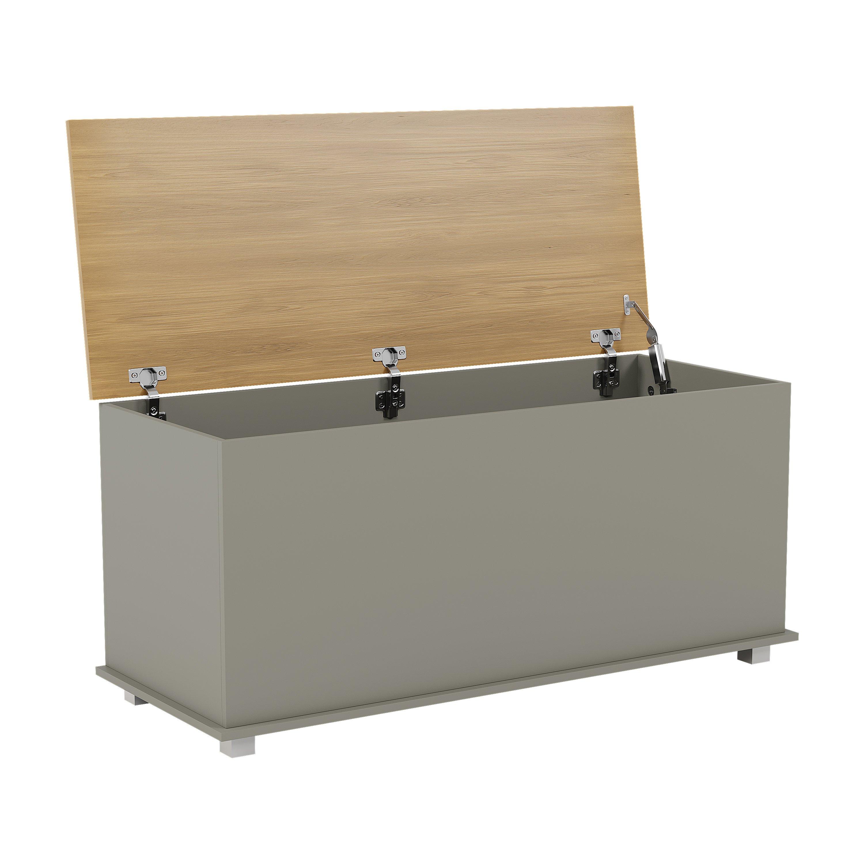 Grey - Lassic - Vida Designs Arlington Storage Ottoman - 8