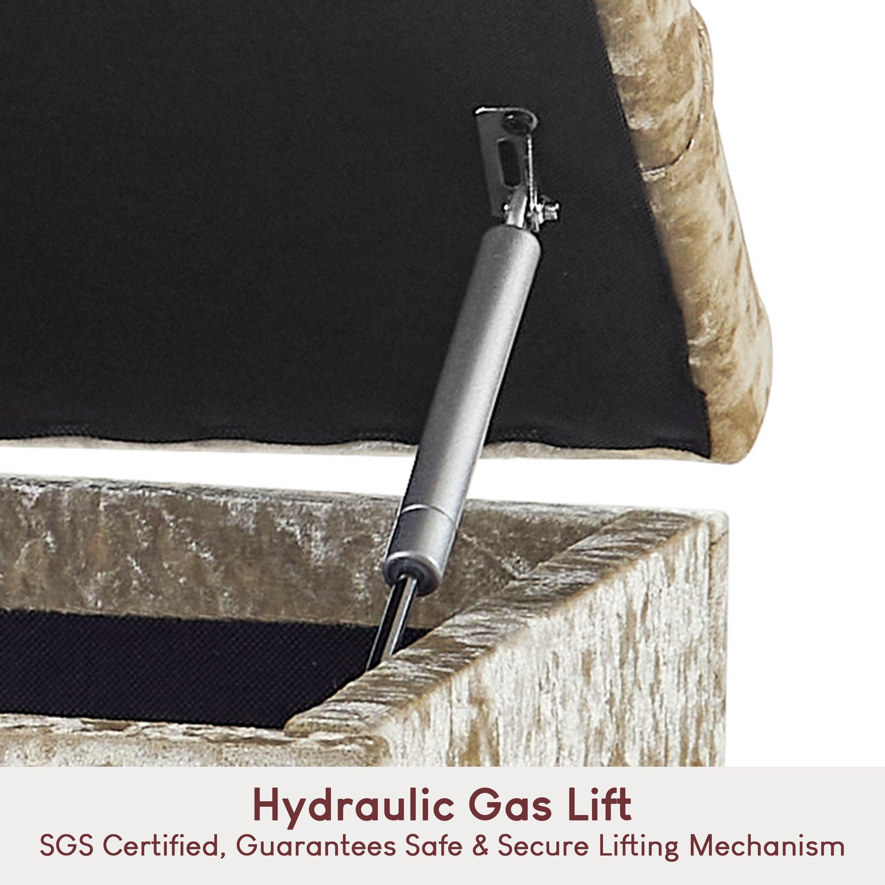 Champagne Crush - Lassic - Vida Designs Valencia Storage Ottoman UKFR - 7