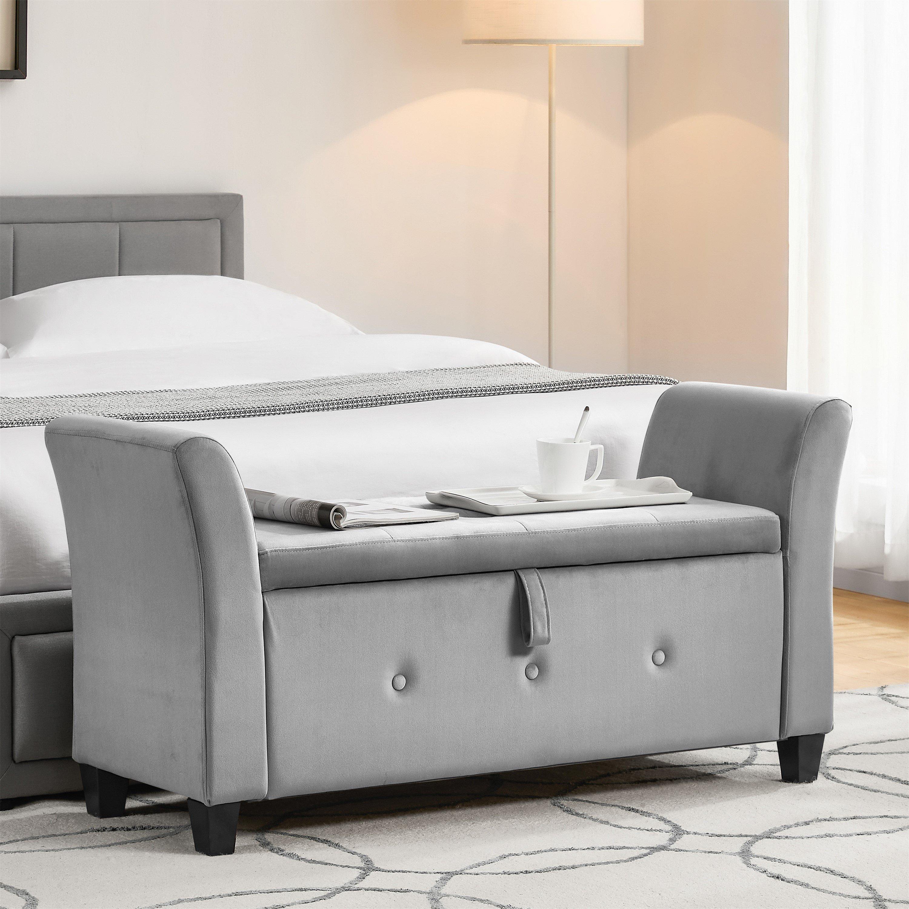 Vida Designs Seville Storage Ottoman UKFR