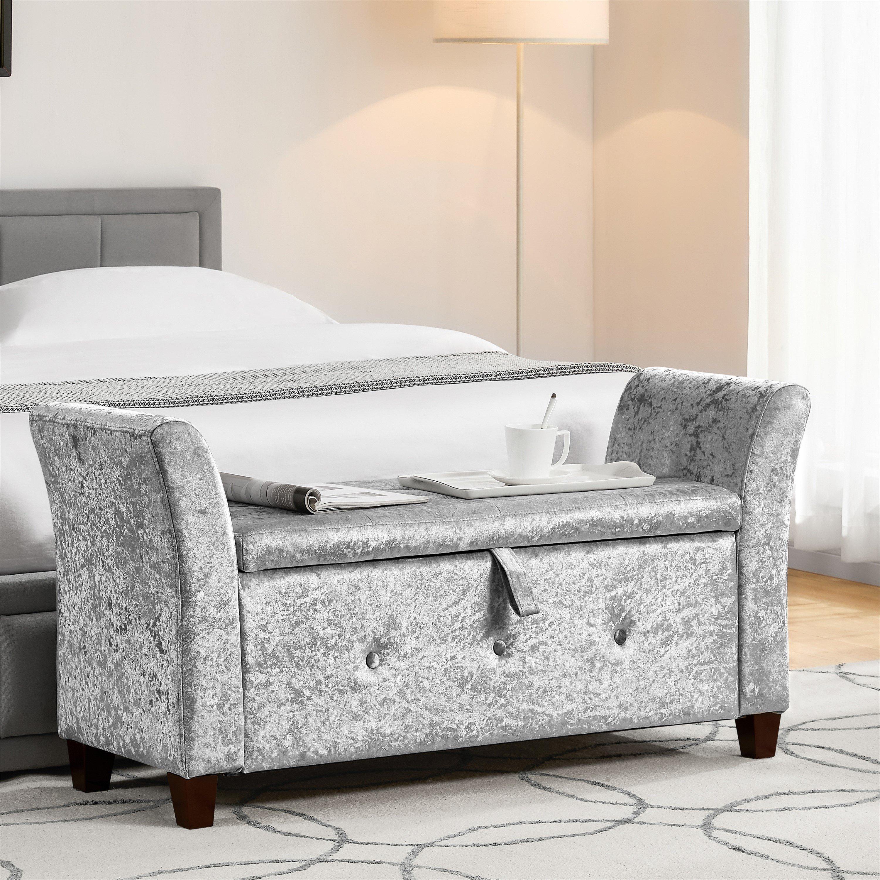 Vida Designs Seville Storage Ottoman UKFR