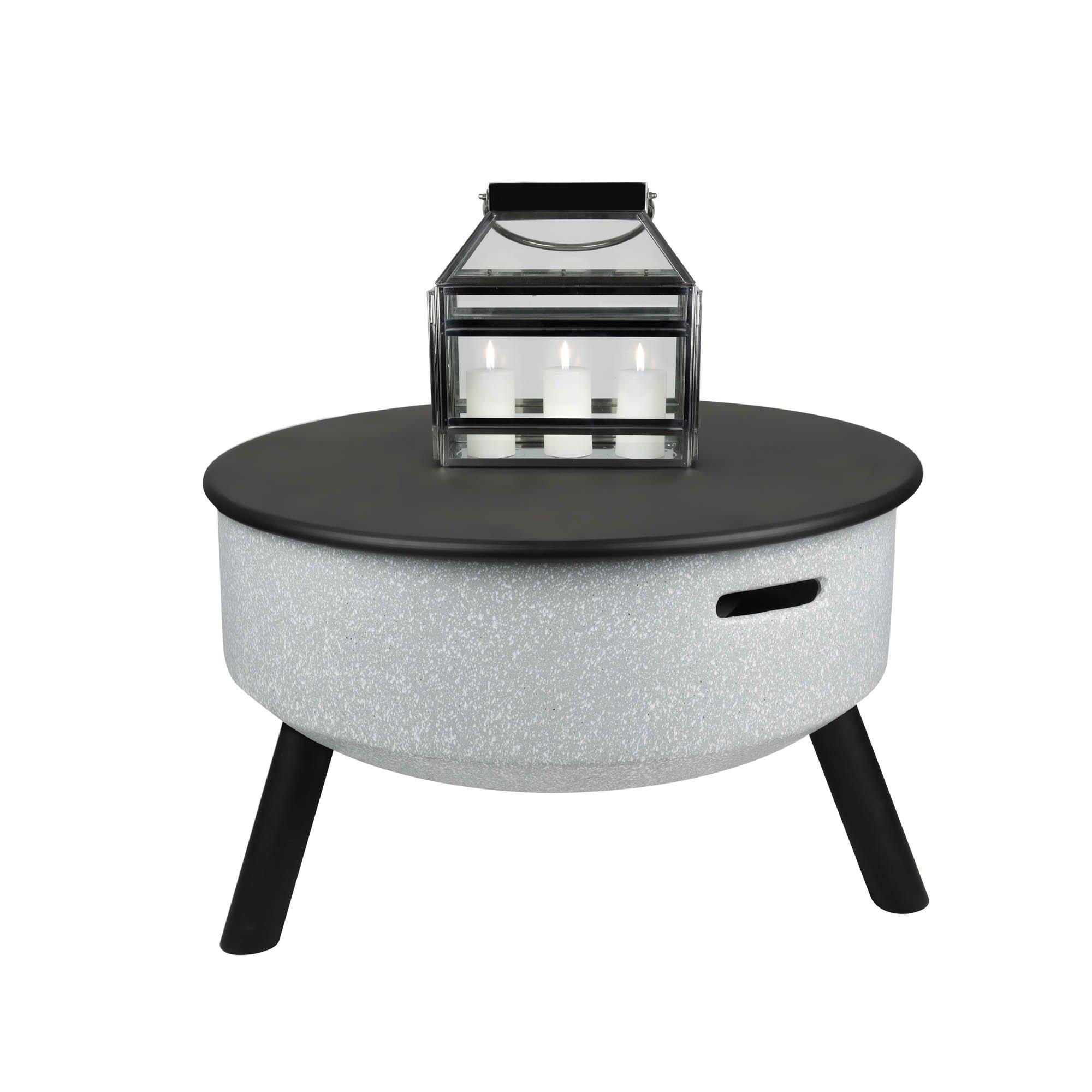 Cream - Streetwize - MGO Firepit, Table & BBQ - 6
